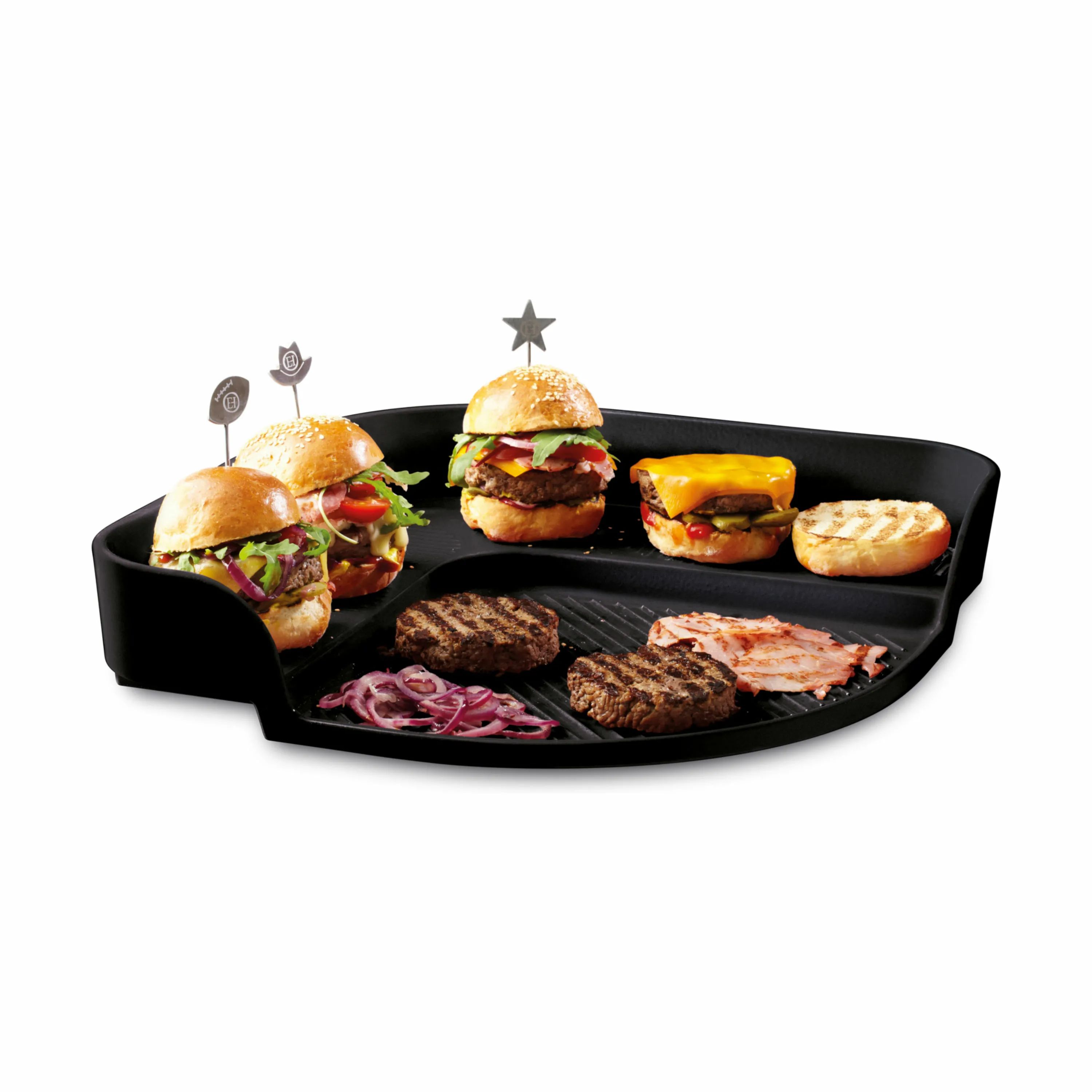 Emile Henry Øvrigt grilltilbehør BBQ Grillfad i 39 cm, 3