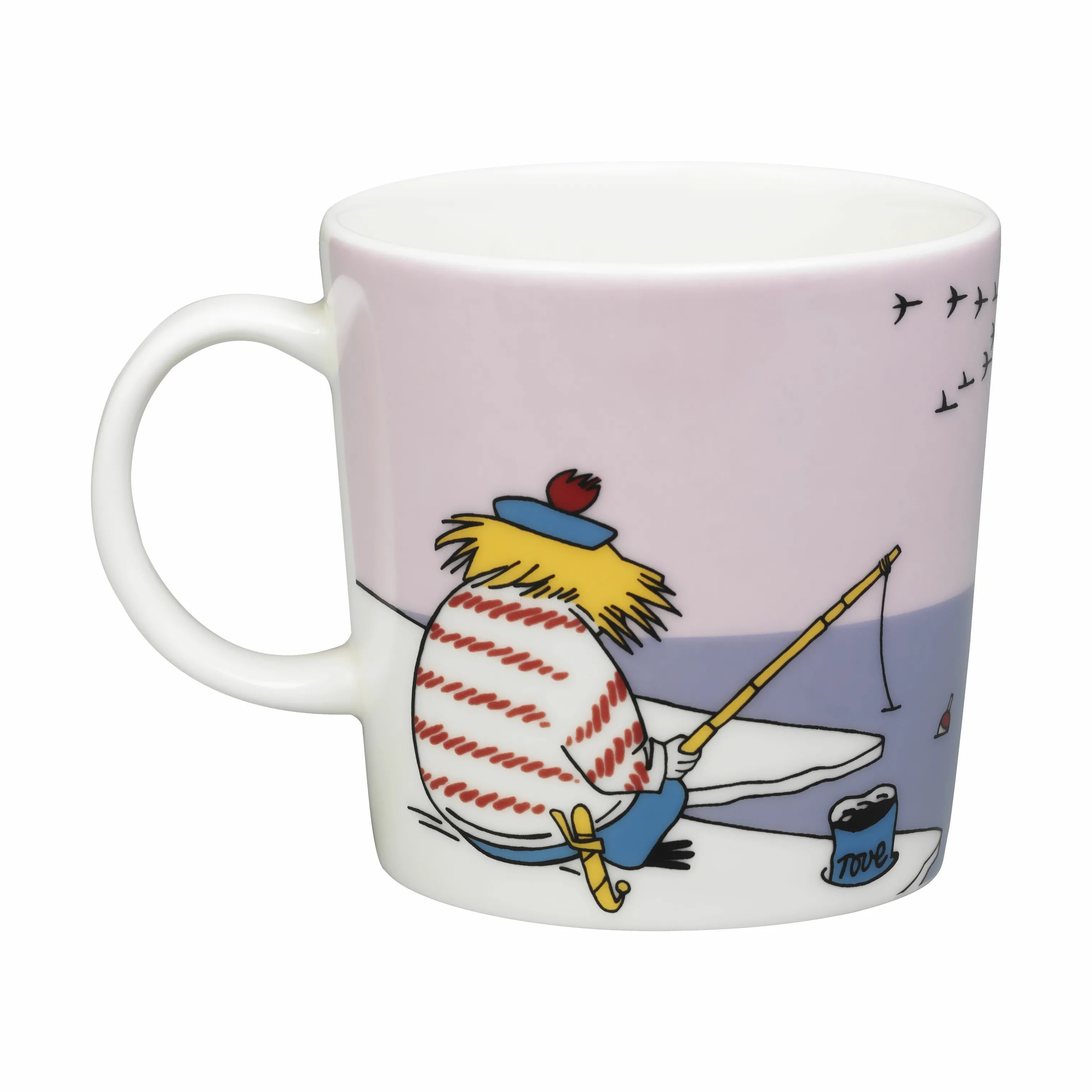 Moomin Arabia Krus og kopper med hank Ferieklar Krus - Tooticky i Tooticky, 30 cl, 4