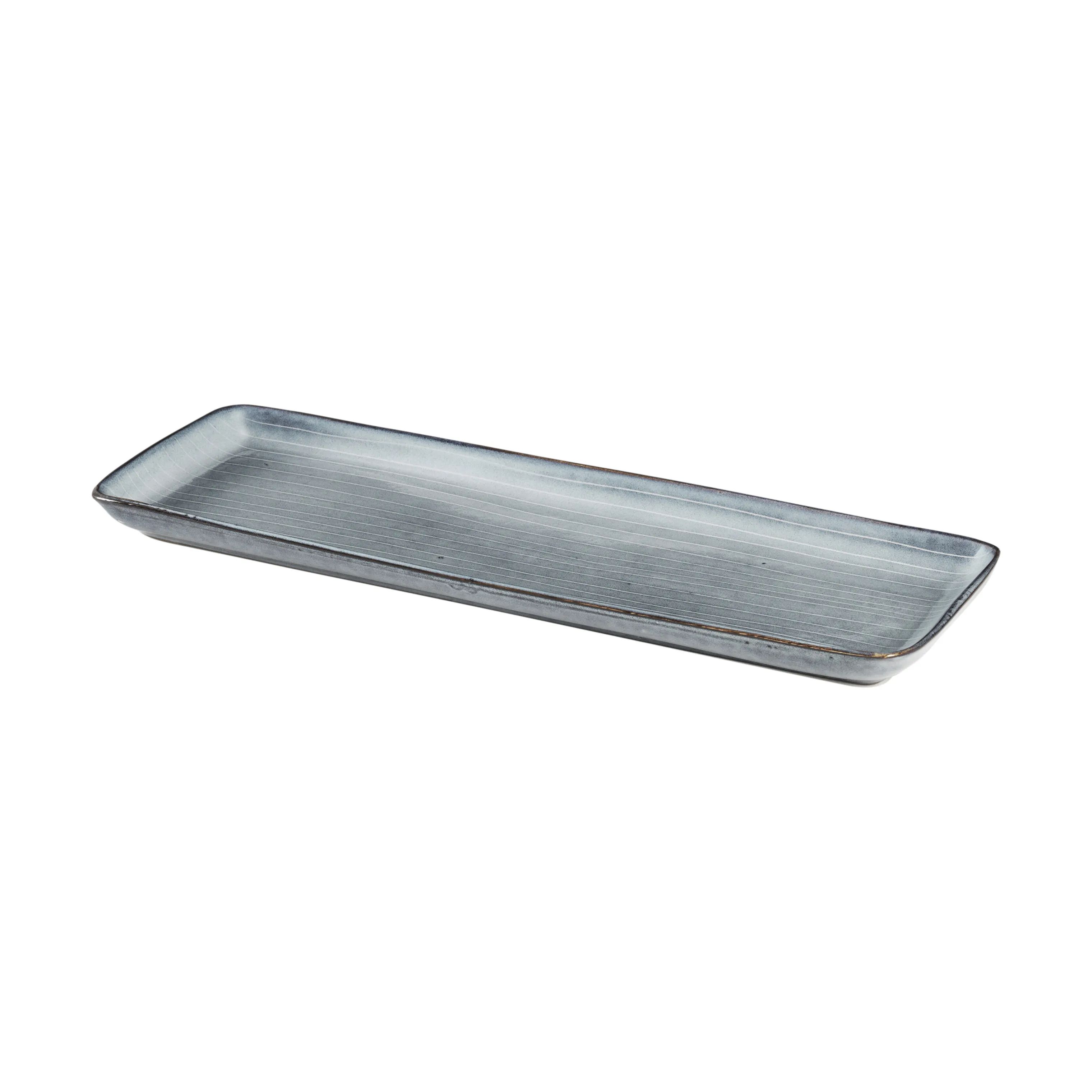 Broste Copenhagen Serveringsfade Nordic Sea Fad i Soft Blue, 3