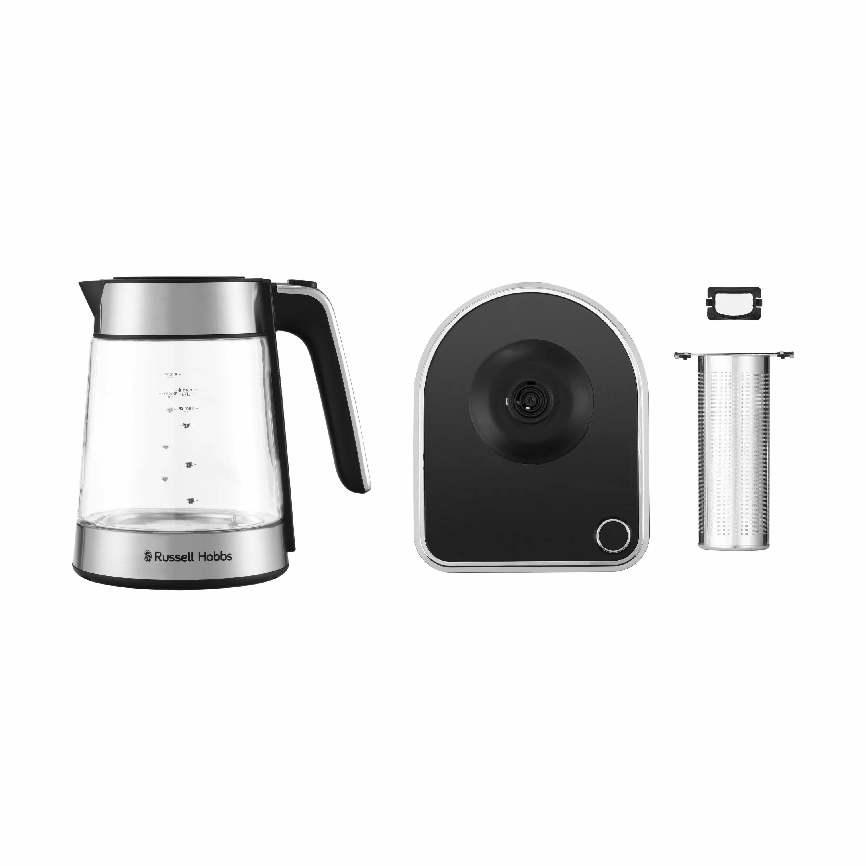Russell Hobbs Elkedler Attentiv Elkedel i Sølvfarvet, 4