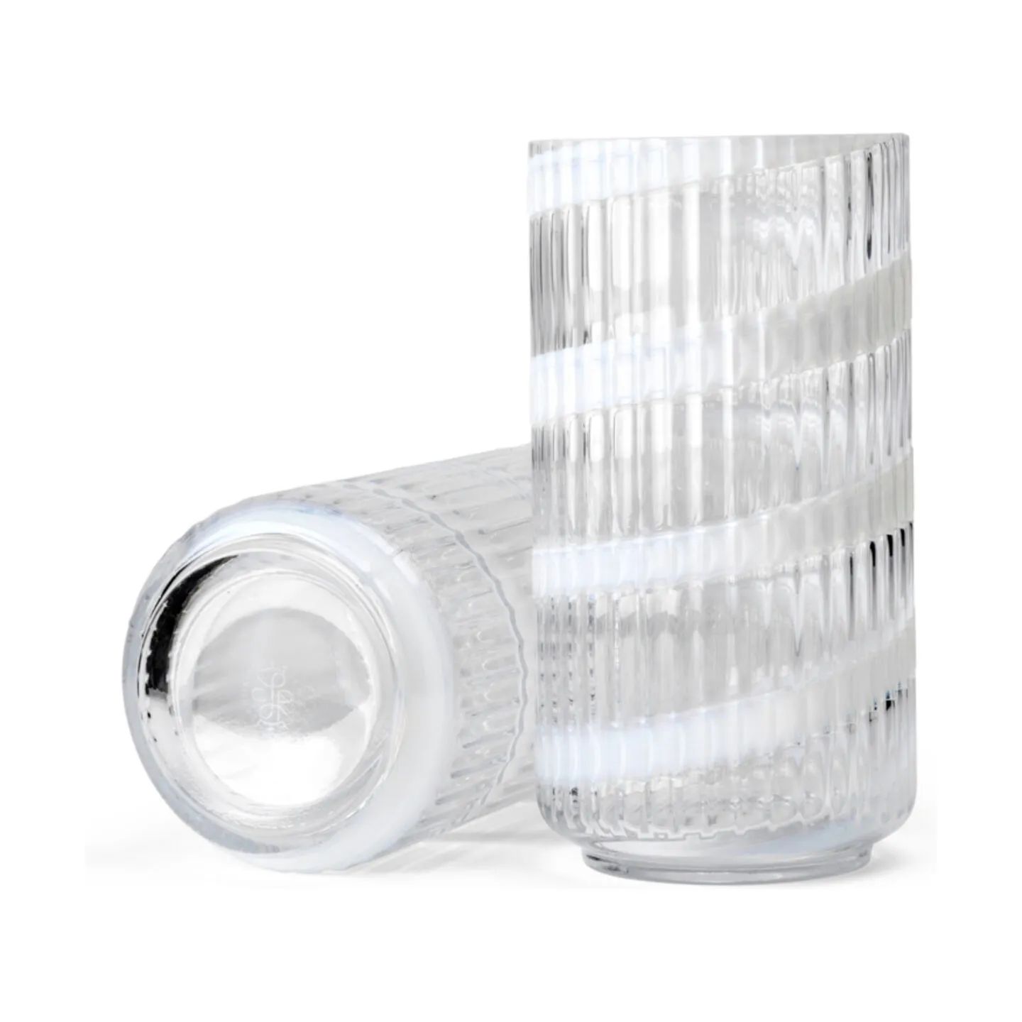 Lyngby Porcelæn Vaser Lyngby Vase Swirl i 20,5 cm, 4