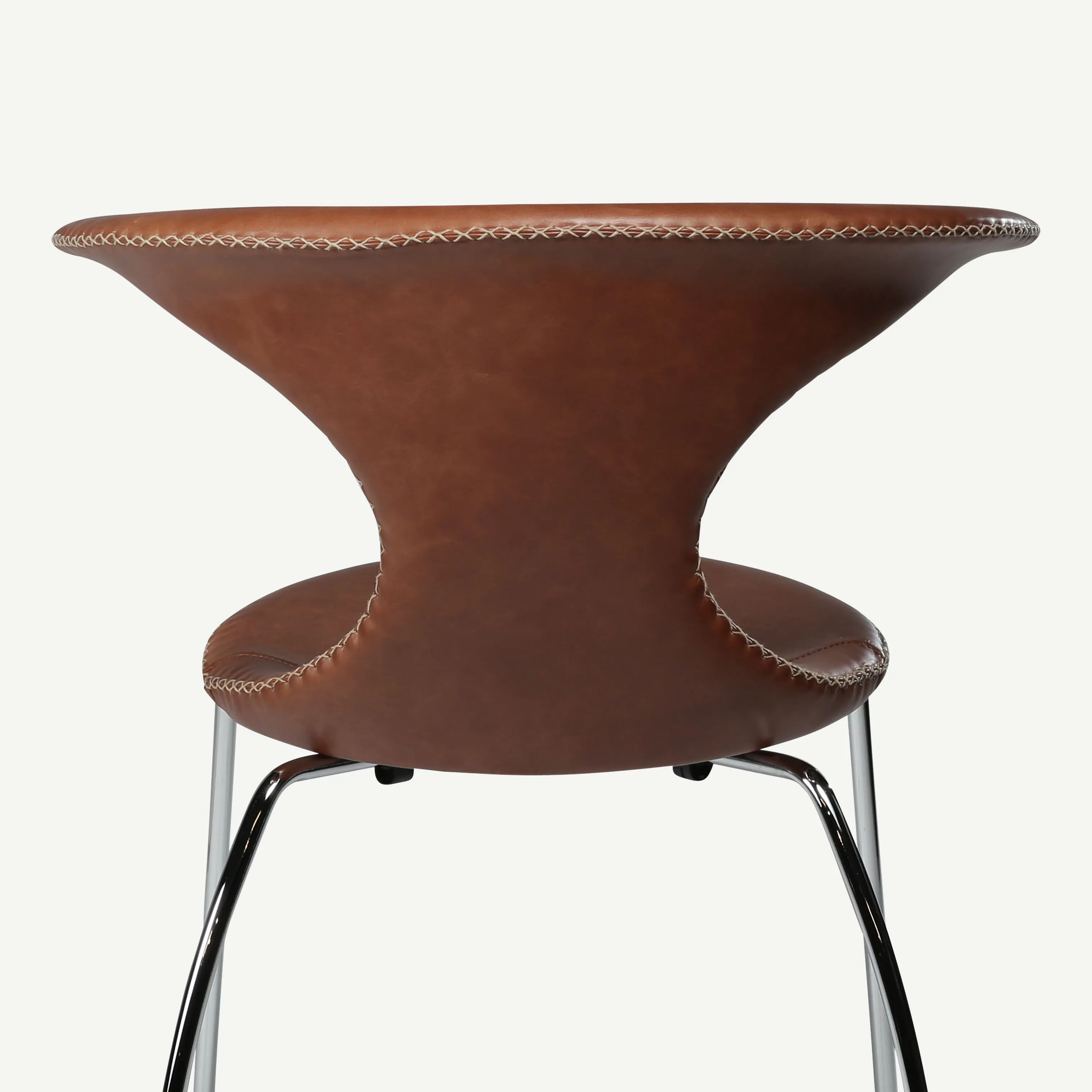 Dan-Form Spisebordsstole Flair Spisebordsstol - 4 stk. i brun, 3