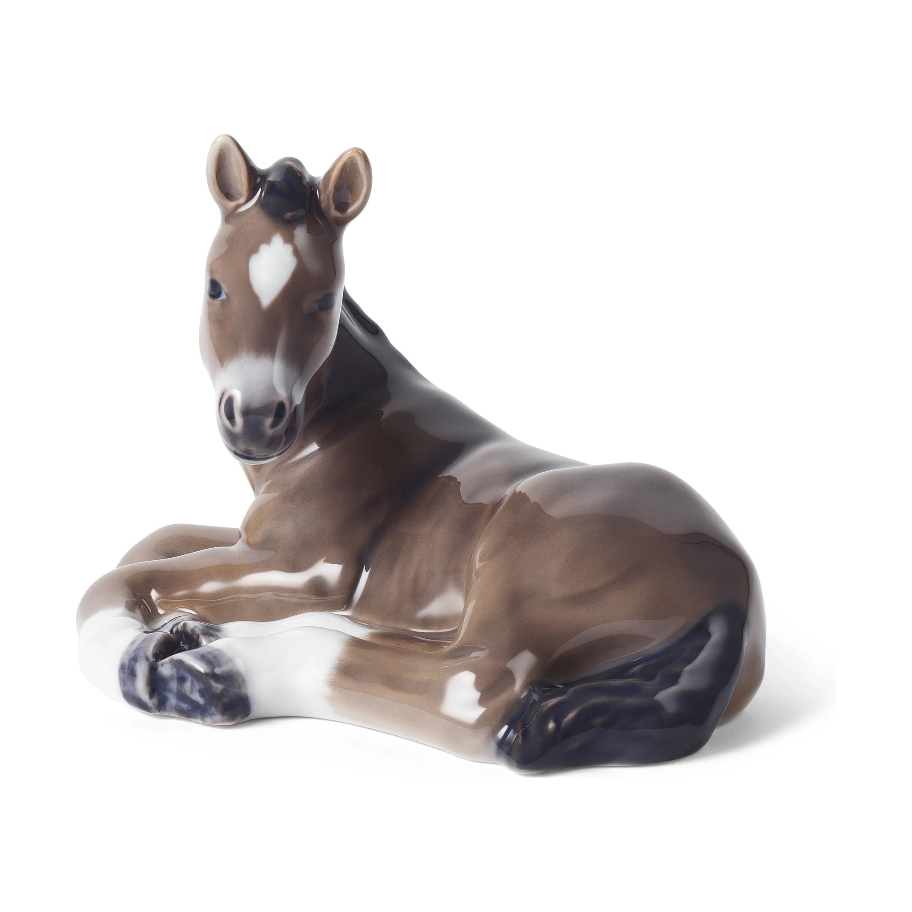 Royal Copenhagen Dyrefigurer Samlerartikler Årets Stjernetegnsfigur 2026 - Hest i Brun, 3