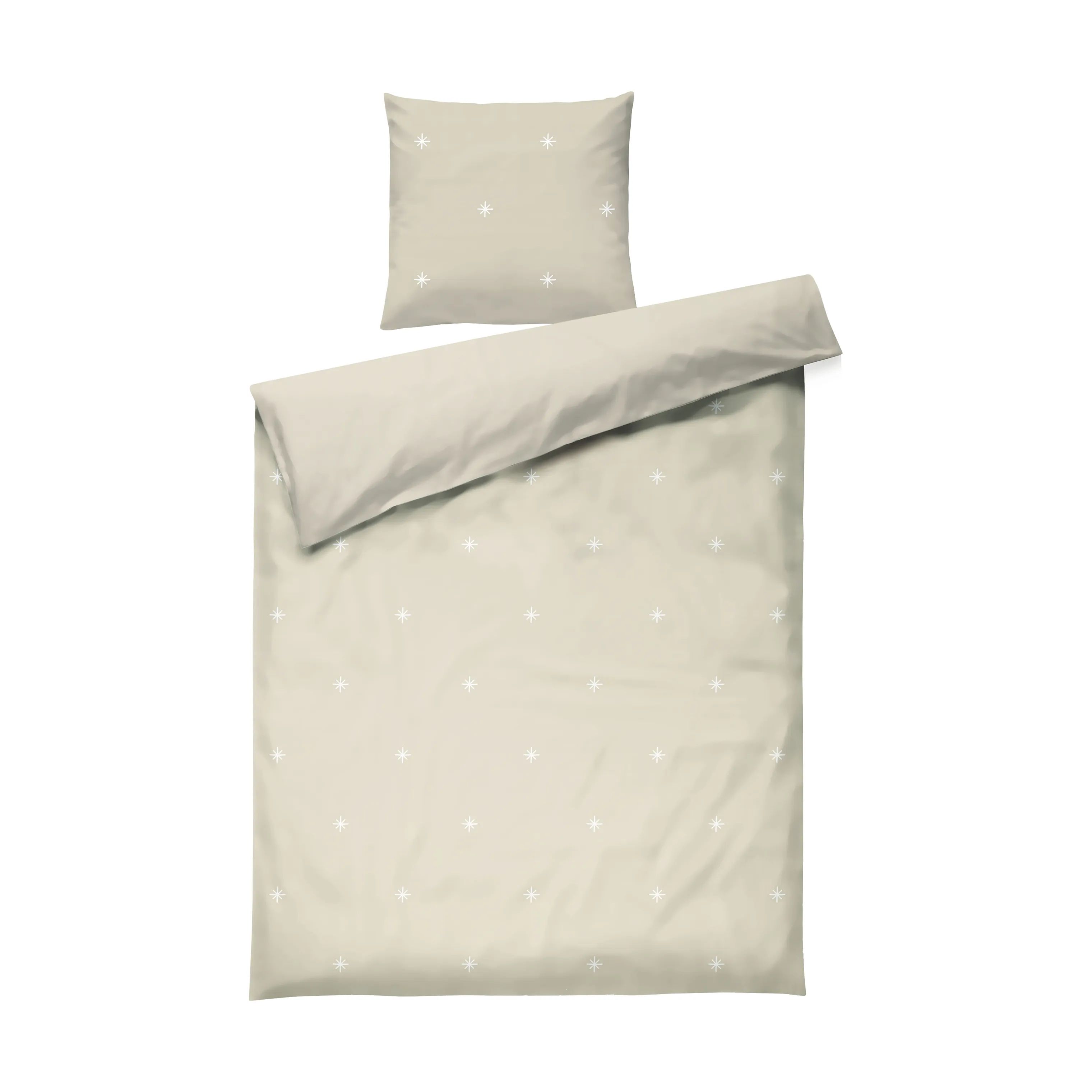 Juna Sengetøj Christmas Fable Sengetøj i Beige, B140 x L200 cm, 1