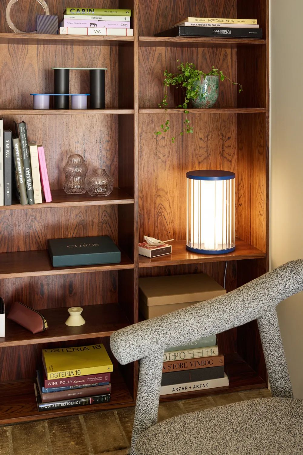 Hübsch Bordlamper Aru Bordlampe i Blå, 3