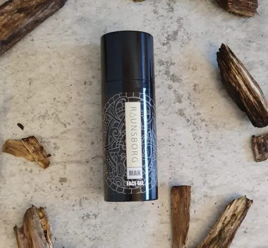 Raunsborg Ansigtspleje MAN Face Gel i Sort, 2