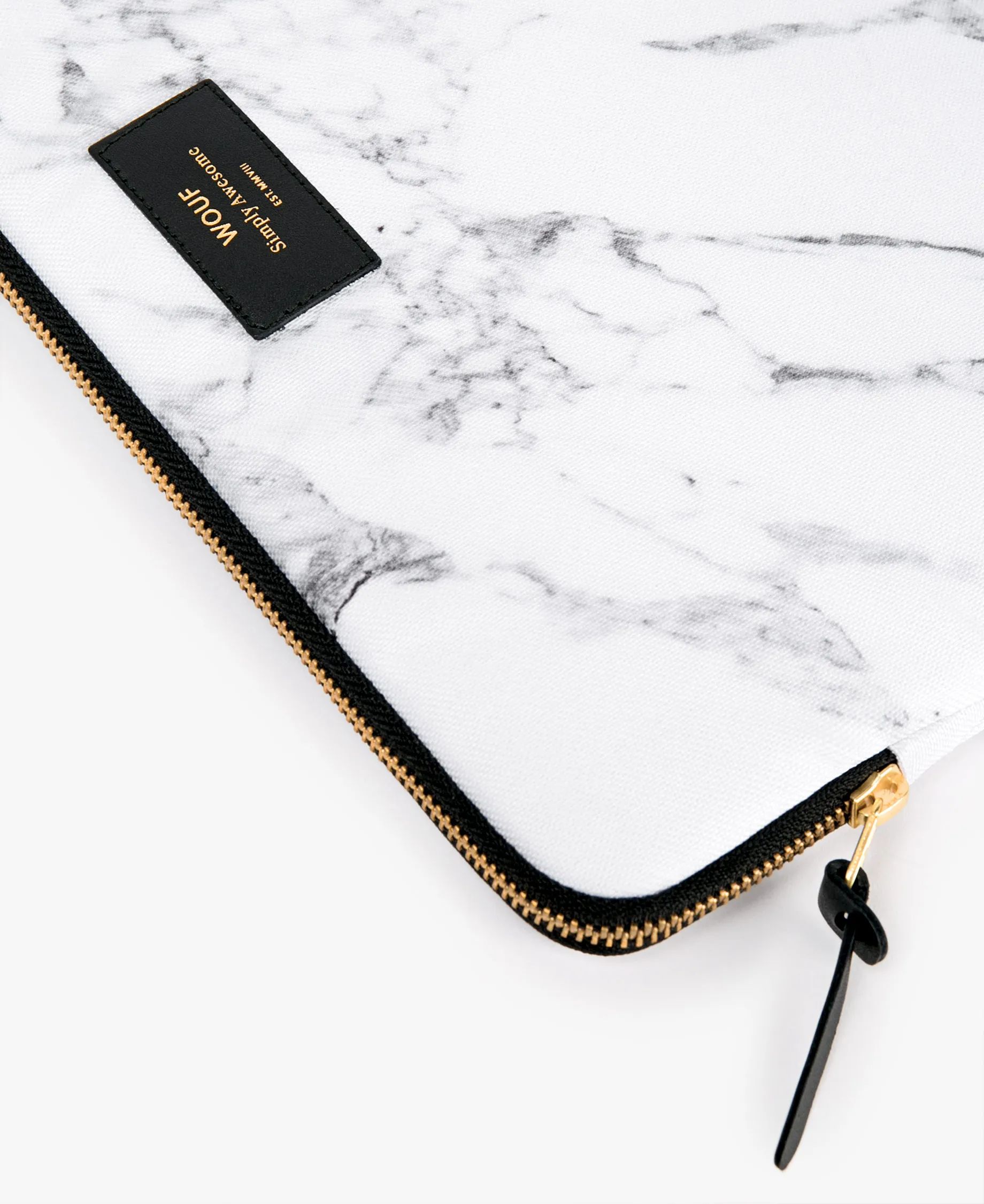 Wouf Øvrigt interiør White Marble iPad sleeve i Hvid marmor, 2