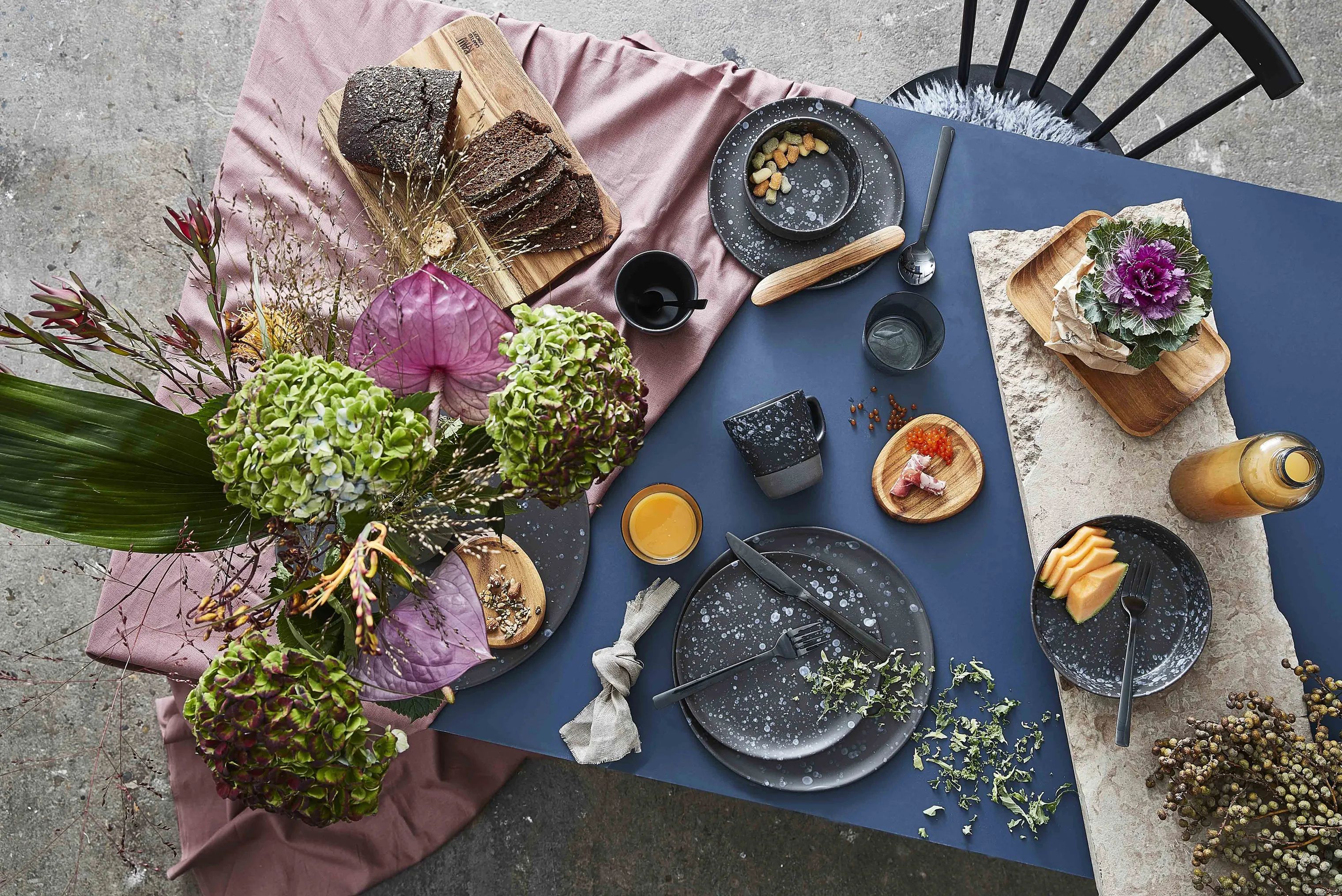 RAW by Aida Frokosttallerkener Frokosttallerken i Nordic Black, 4