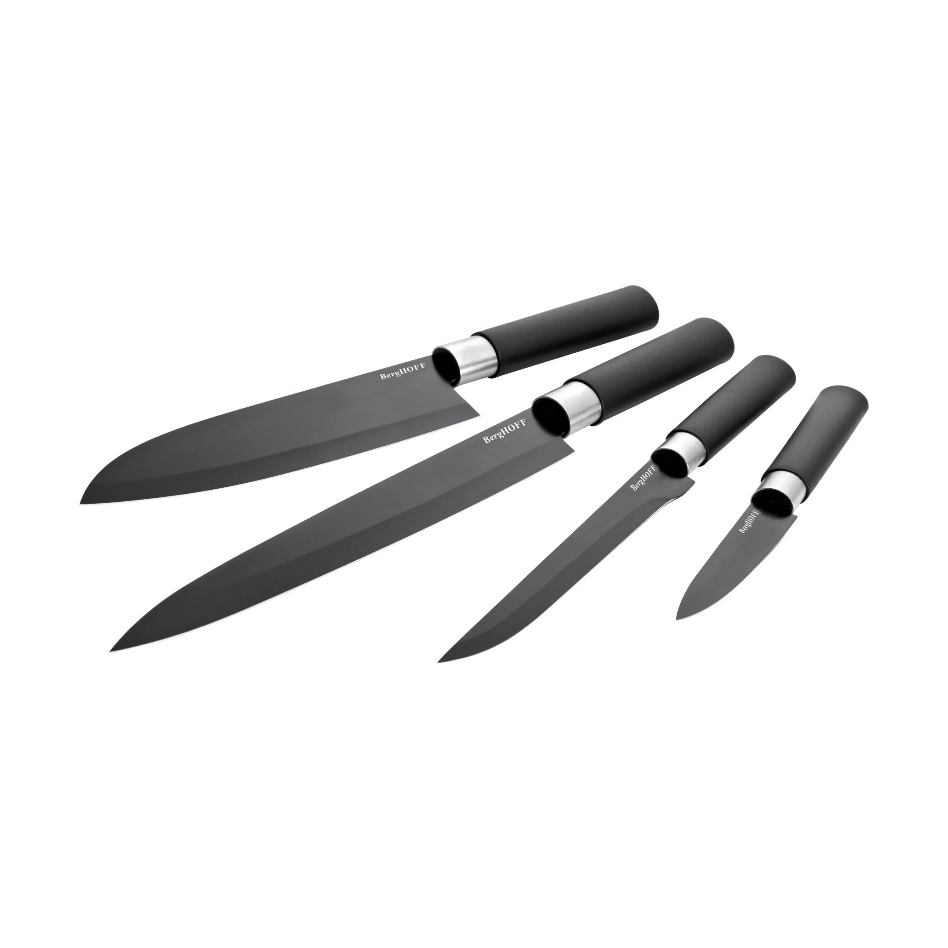 BergHOFF Knivsæt Prime Knivsæt - 4 dele i Sort, 1