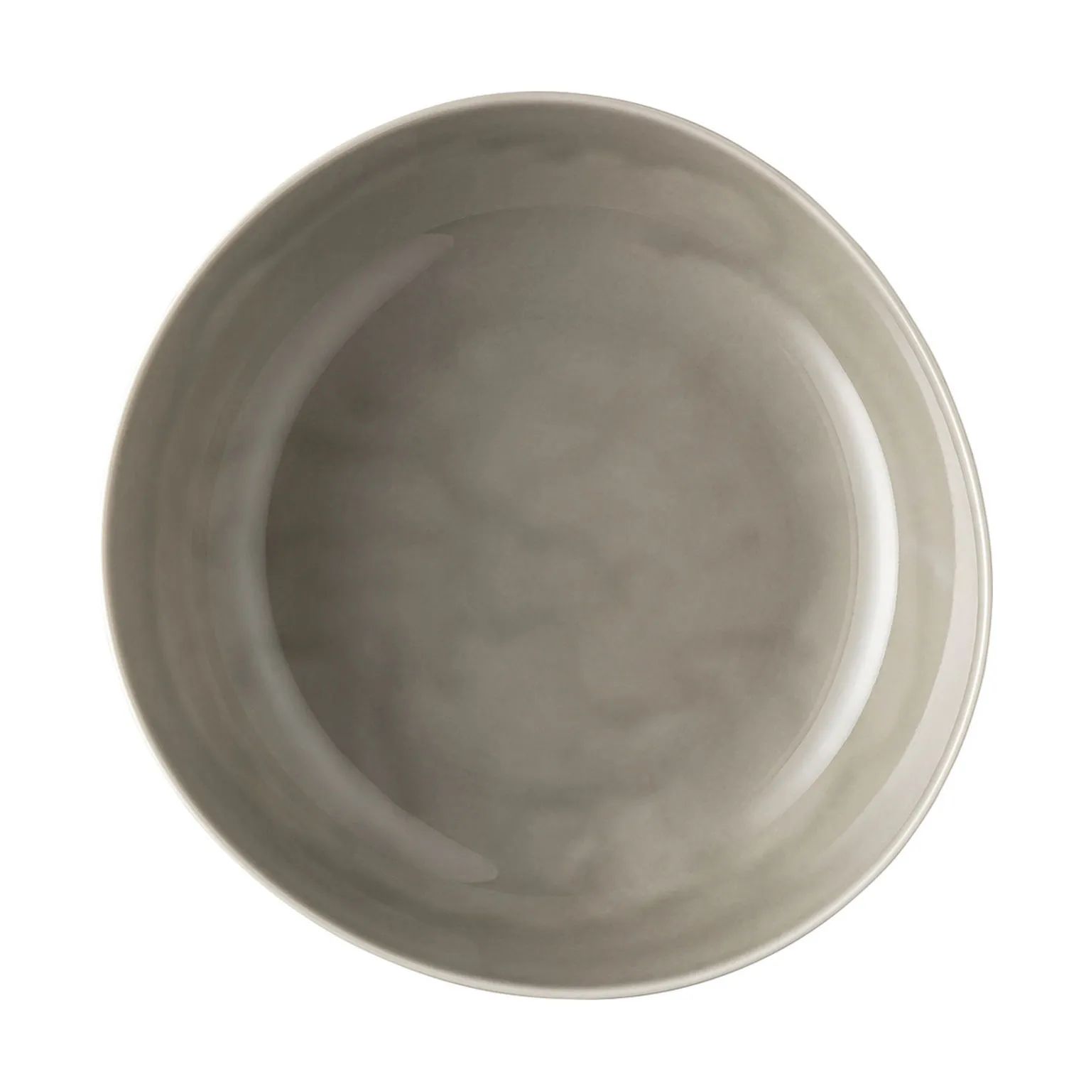 Rosenthal Kagetallerkener Junto Dyb Tallerken i Perlegrå, 24,8 cm, 2