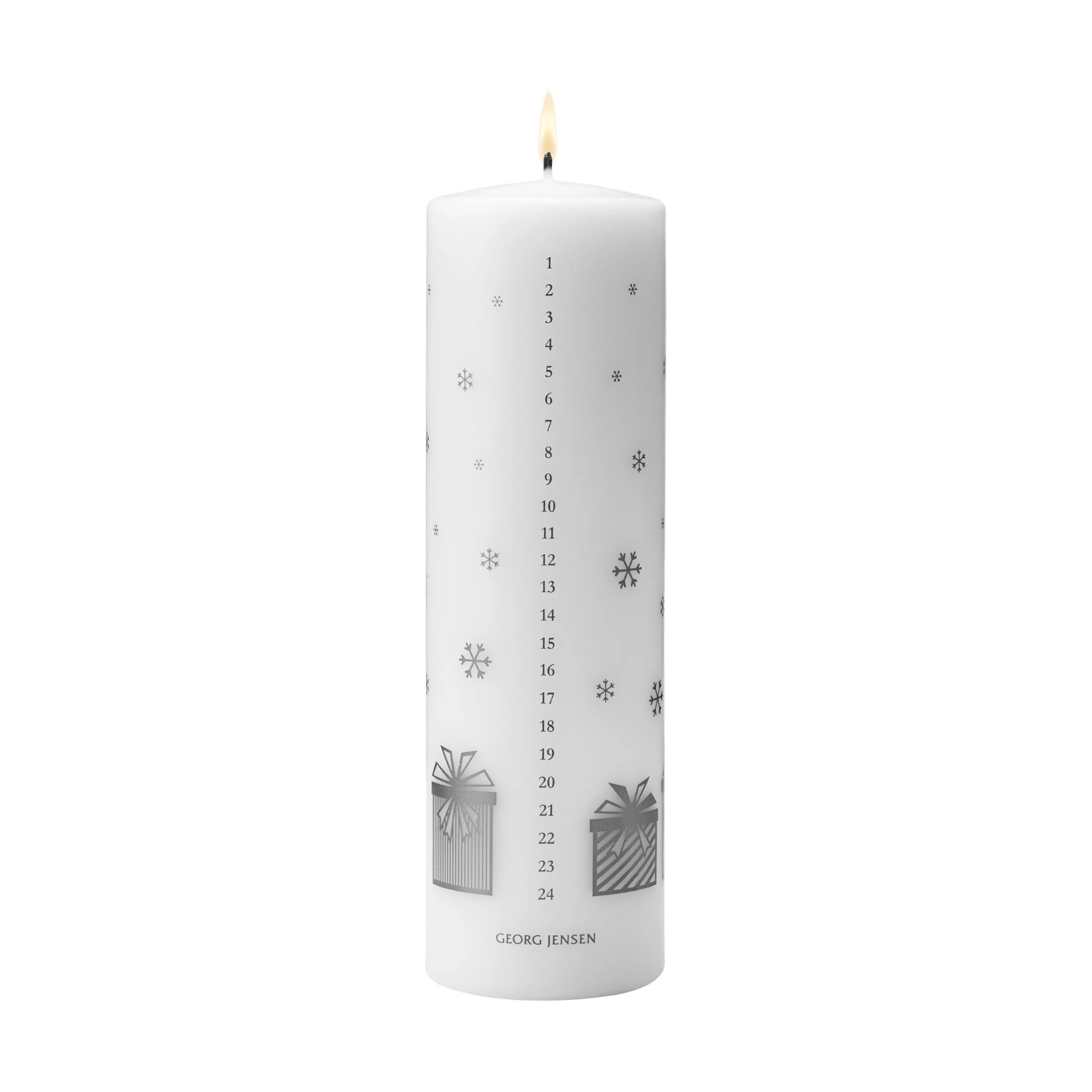 Georg Jensen Kalenderlys Christmas Collectibles CC 2025 Kalenderlys i Sølv, 1