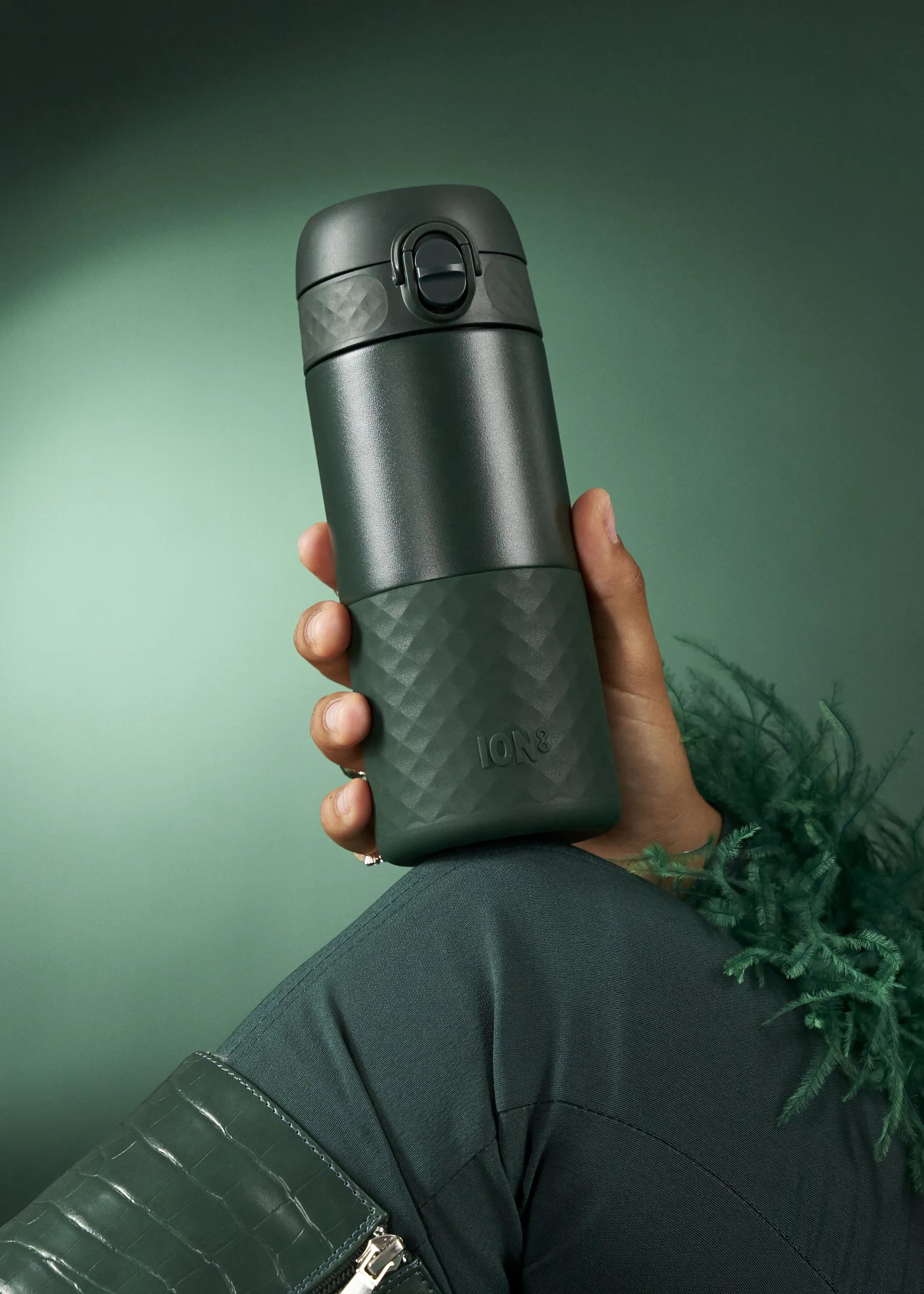Ion8 To go kopper Travel Mugs To Go Termokop i Dark Green, 2