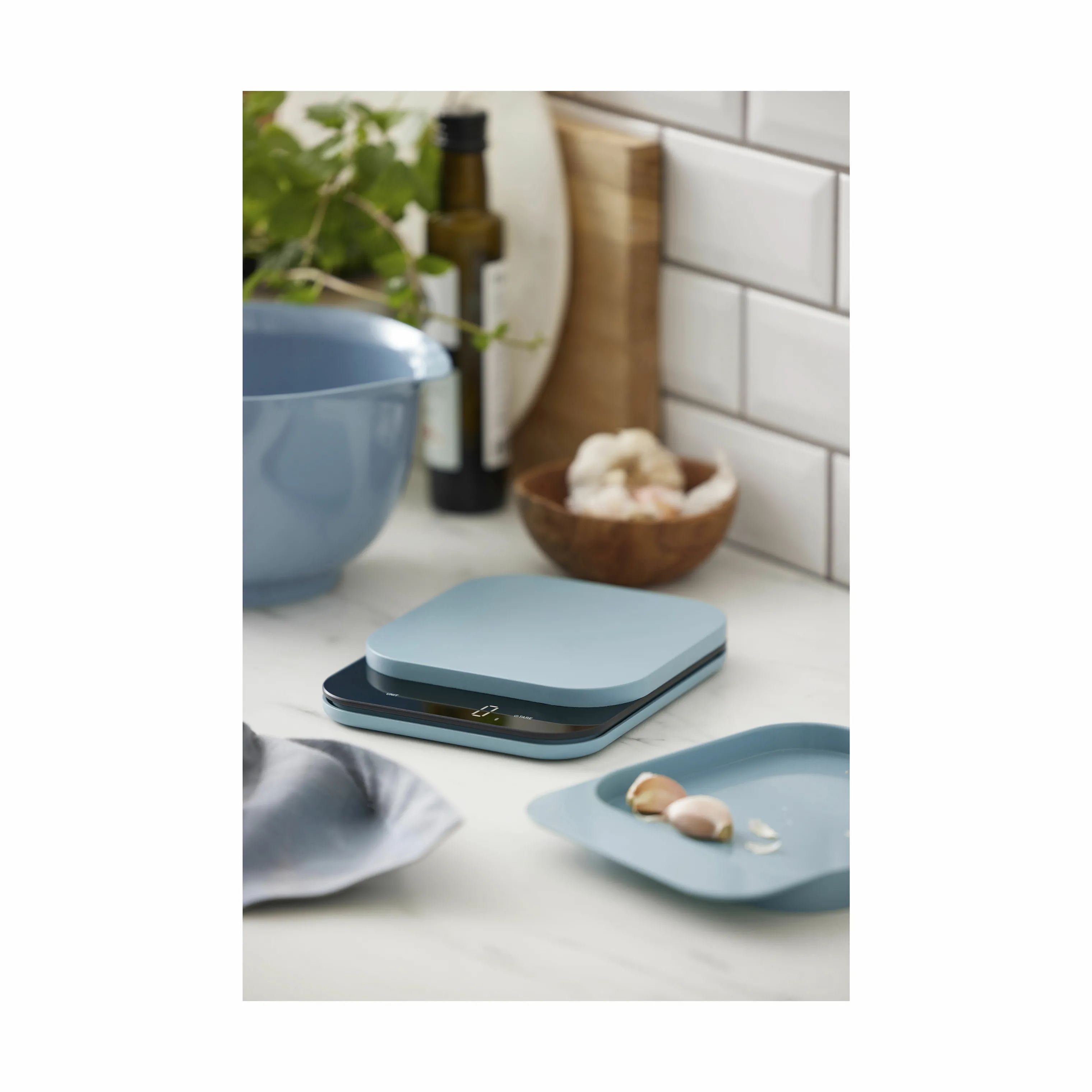 Rosti Bagevægte Mensura Køkkenvægt i Dusty Blue, 3