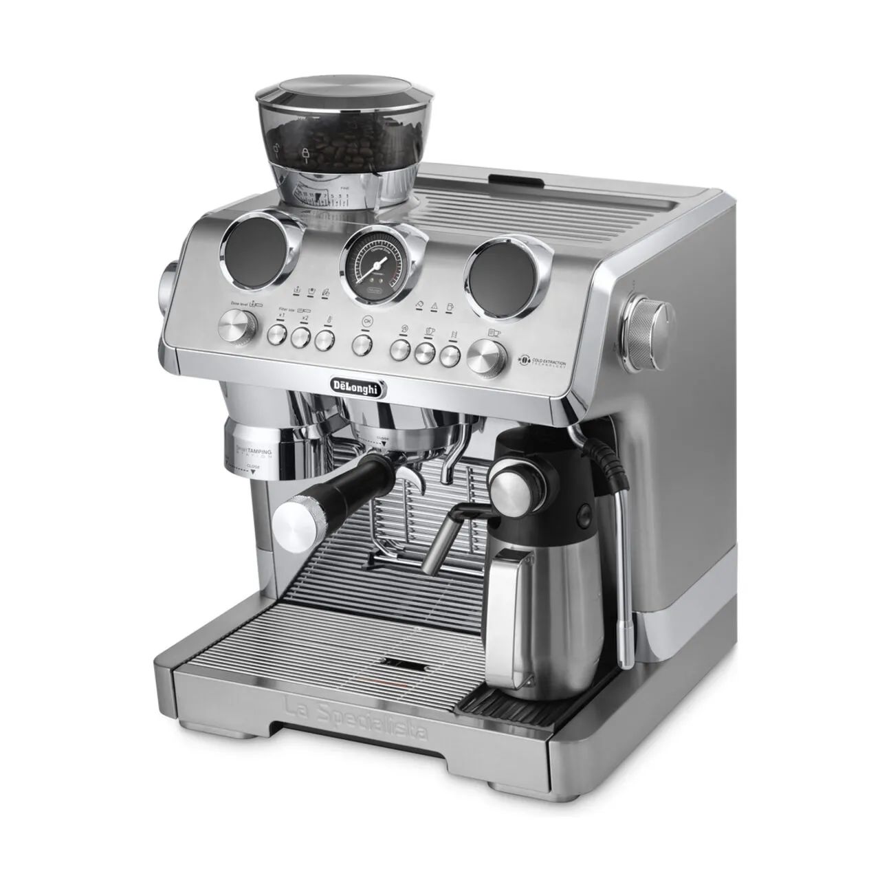 DeLonghi Espressomaskiner Maestro Espressomaskine i Sølvfarvet, 4