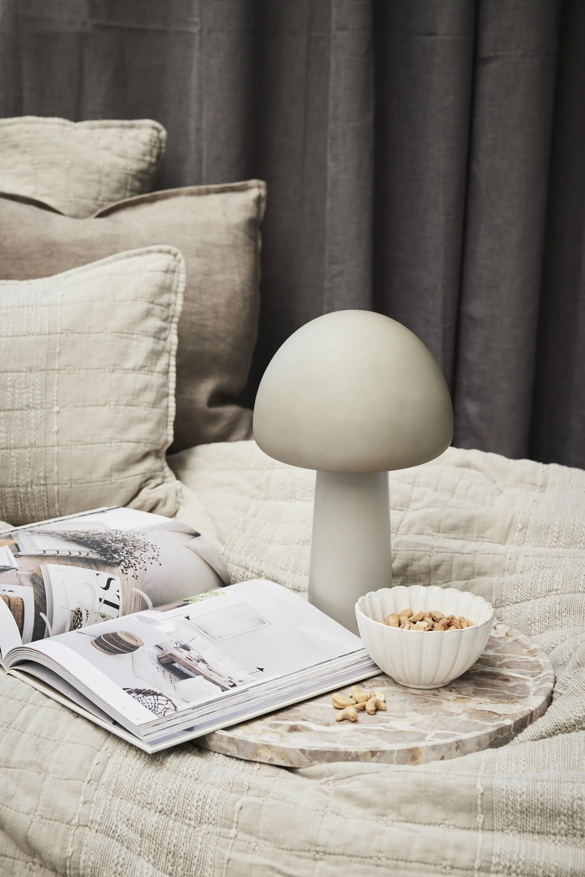 Lene Bjerre Bordlamper Nellie LED Bordlampe i sand, 3