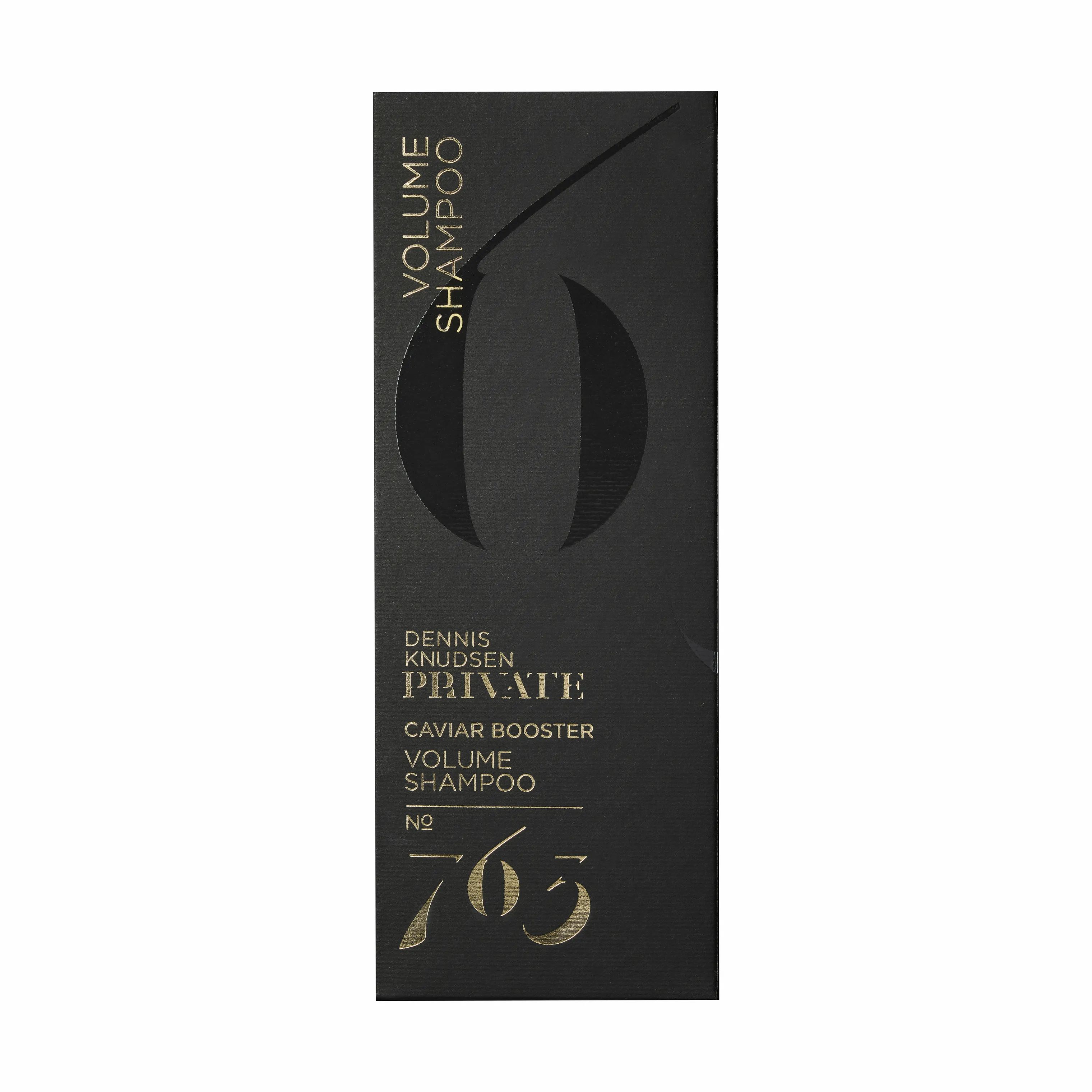 Dennis Knudsen Shampoo og hårpleje PRIVATE Caviar Booster Volume Shampoo i Sort, 2
