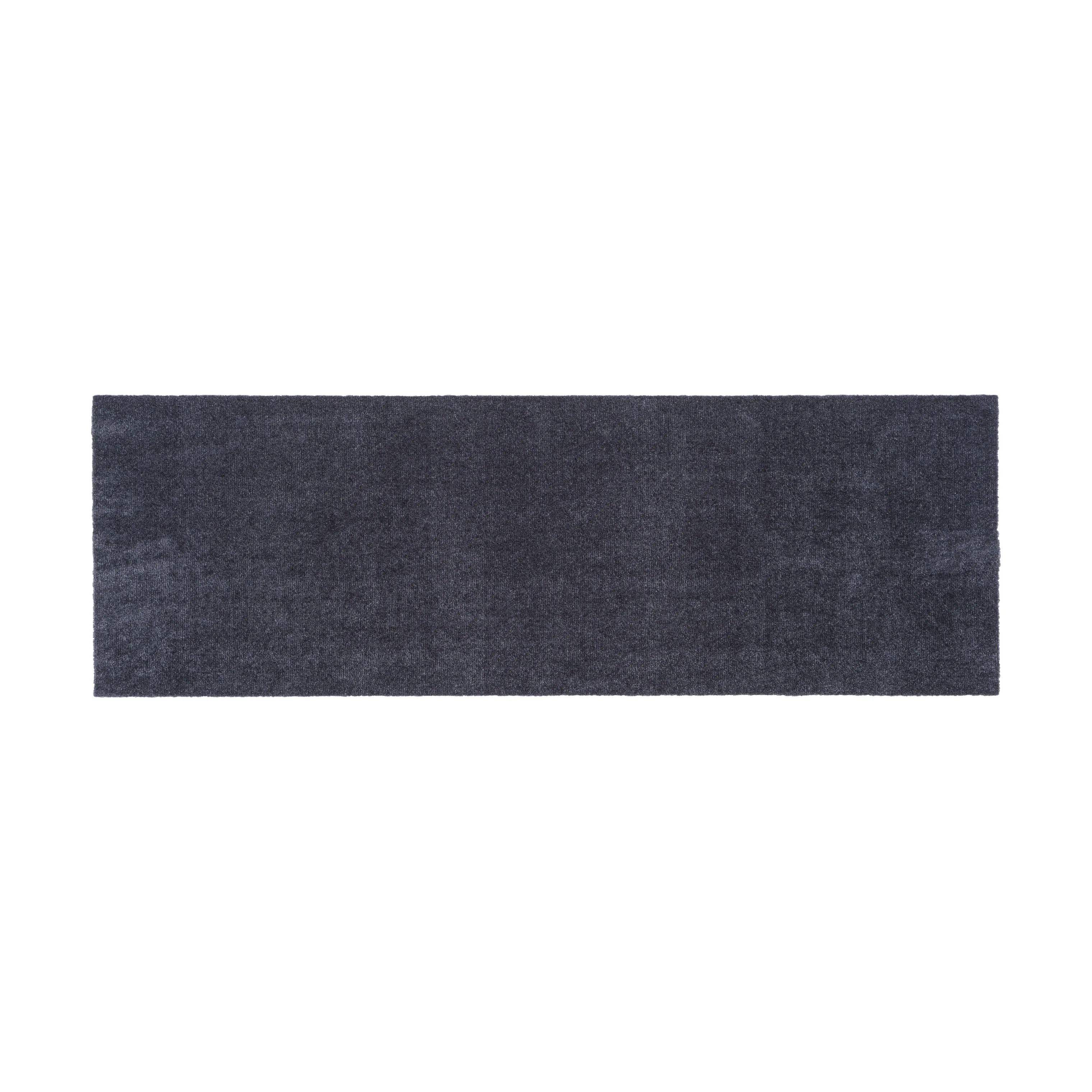 Tica Copenhagen Dørmåtter Uni Color Gulvmåtte i Grå, B67 x L200 cm, 1