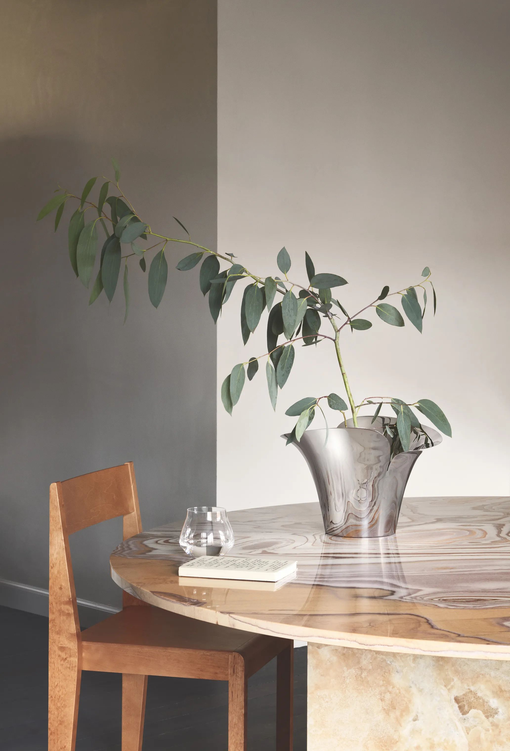 Georg Jensen Urtepotteskjulere Bloom Botanica Urtepotteskjuler i Stål, B33 x L30 cm, 2