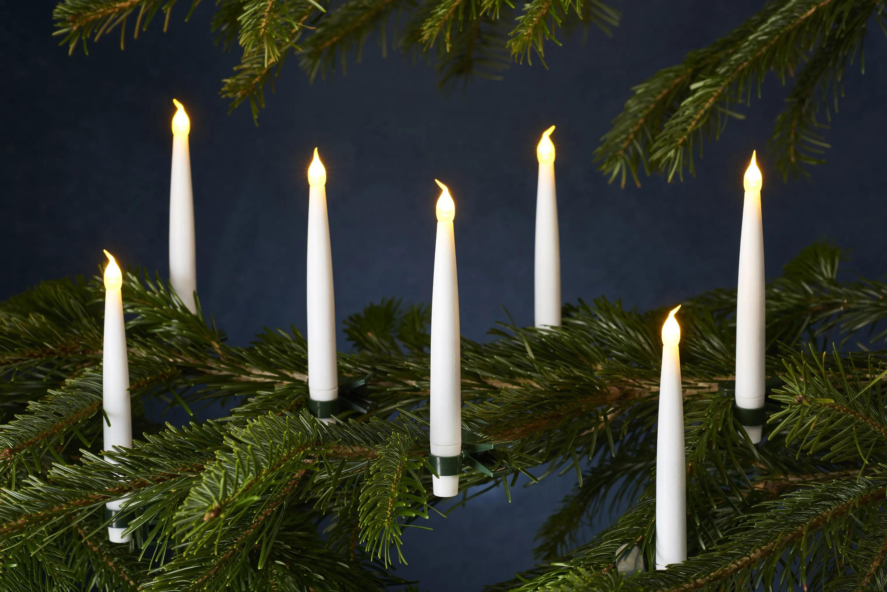 Sirius LED-lys Juletræslys - 10 stk. i Hvid, 3 cm, 1
