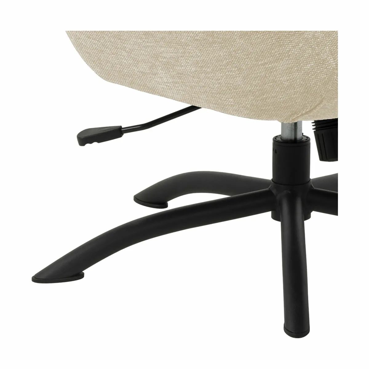 CASA Living Lænestole Talgarth Lænestol m. Skammel i creme, 4