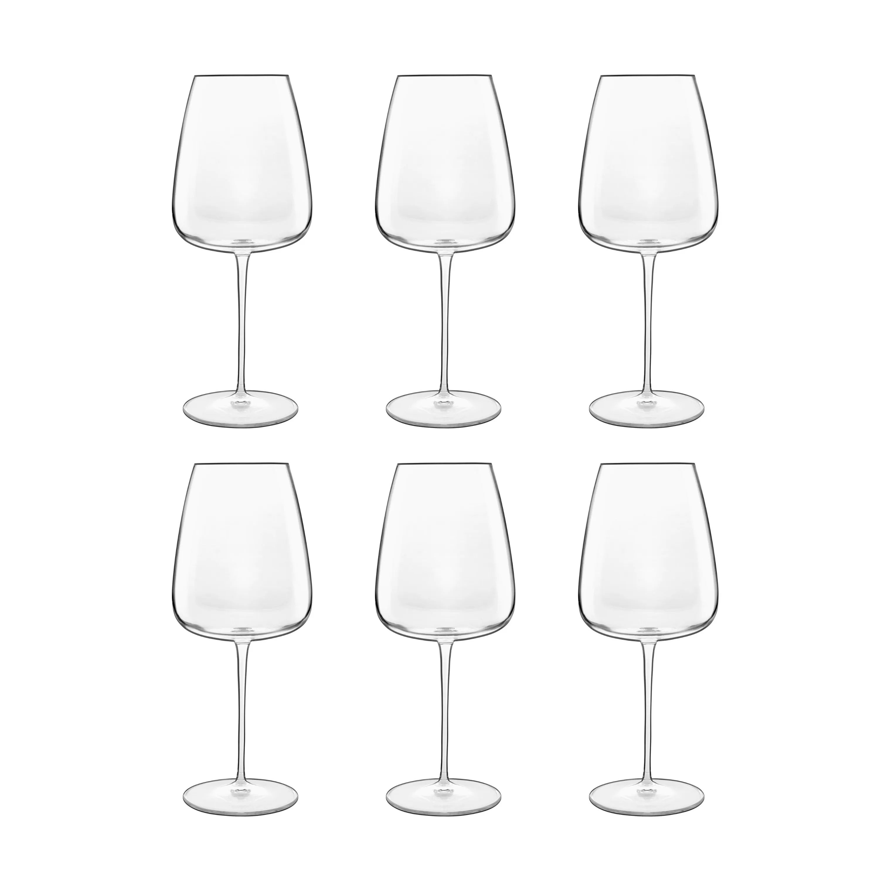 Luigi Bormioli Rødvinsglas Meravigliosi Merlot Rødvinsglas - 6 stk. i Transparent, 1