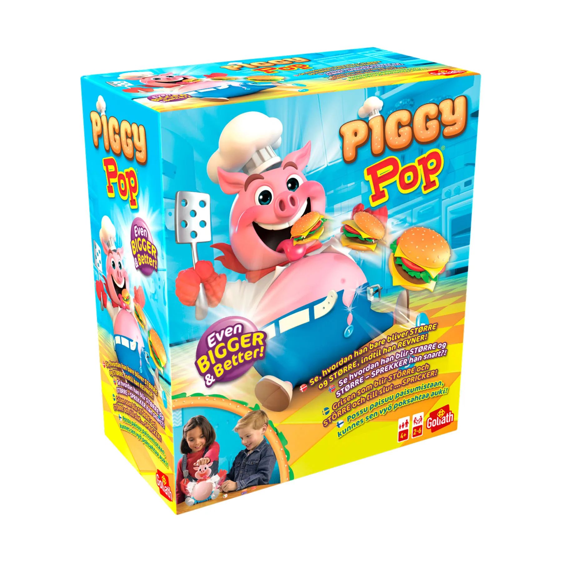 Spilbræt Spil Piggy Pop i Multifarvet, 1