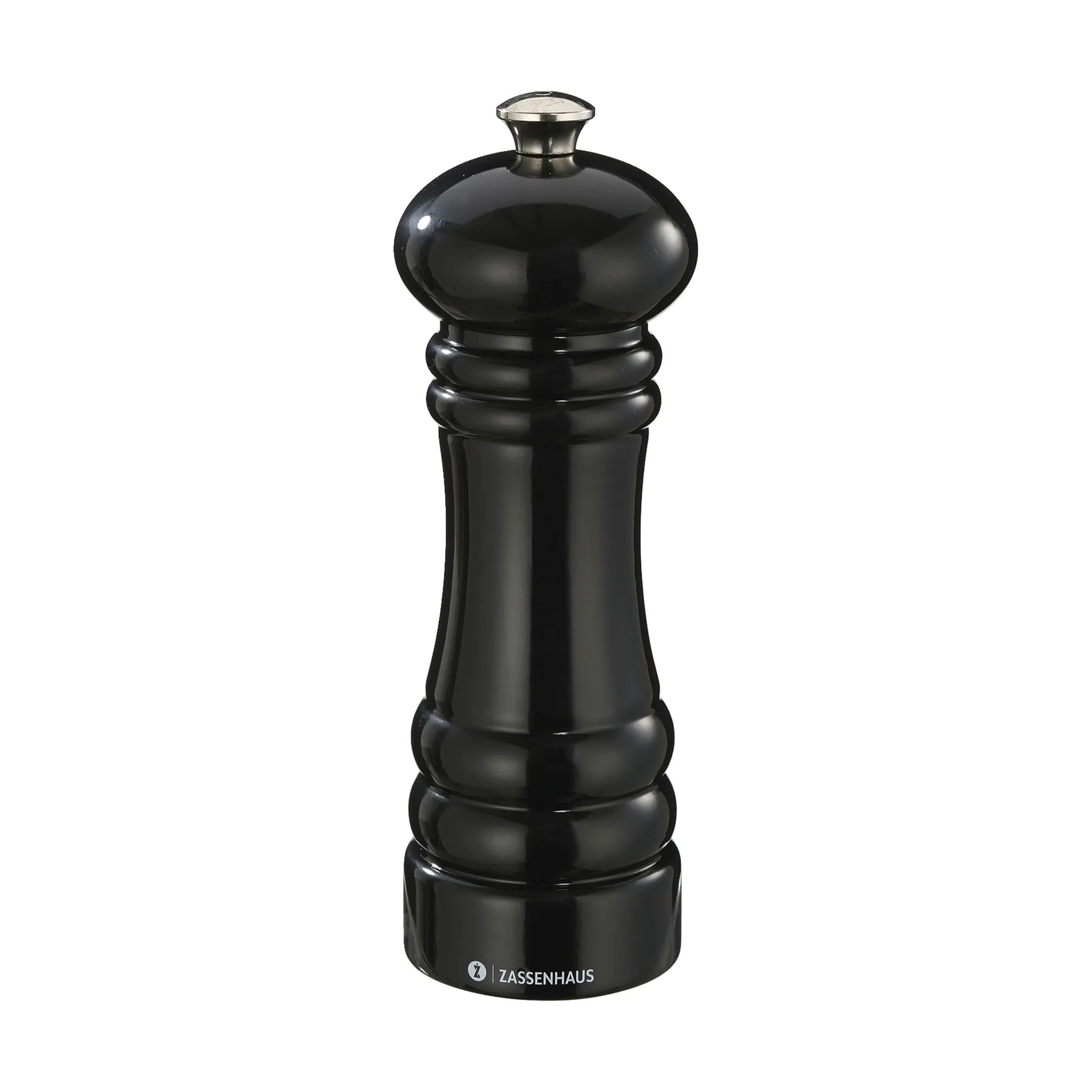 Zassenhaus Saltkværne Berlin Saltkværn i Blank Sort, 18 cm, 1