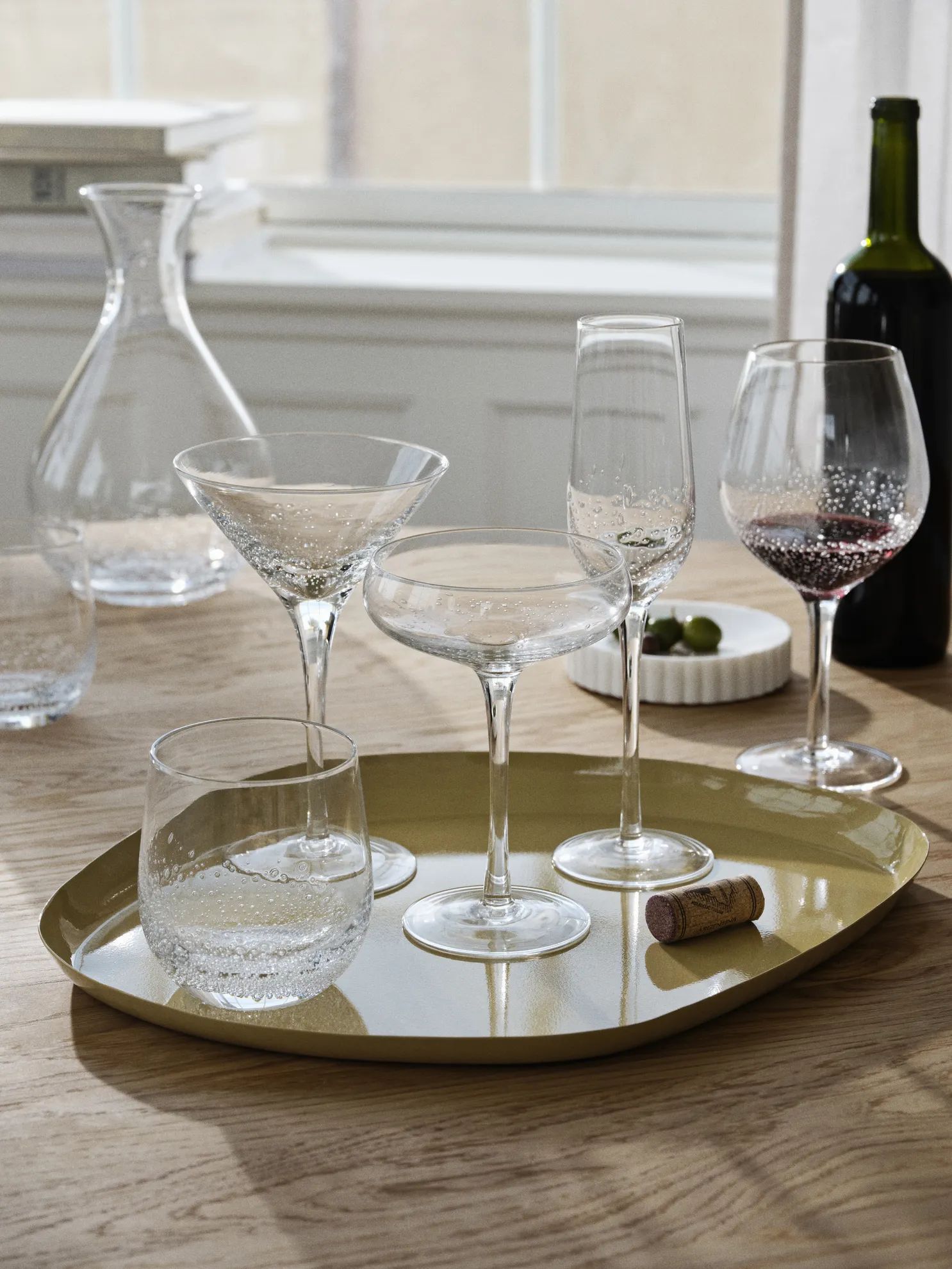 Broste Copenhagen Champagneglas BUBBLE Champagneglas i Klar, 2