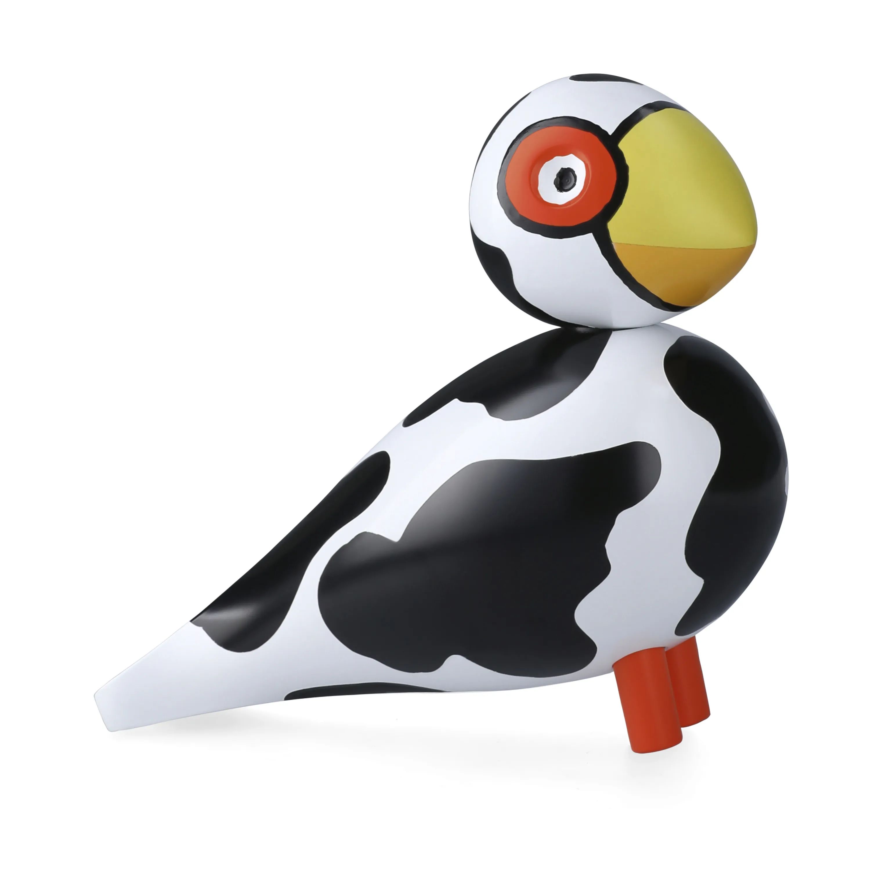 Kay Bojesen Dyrefigurer Birds Sangfugl x Leif Sylvester - Cow Bird i Multifarvet, 1