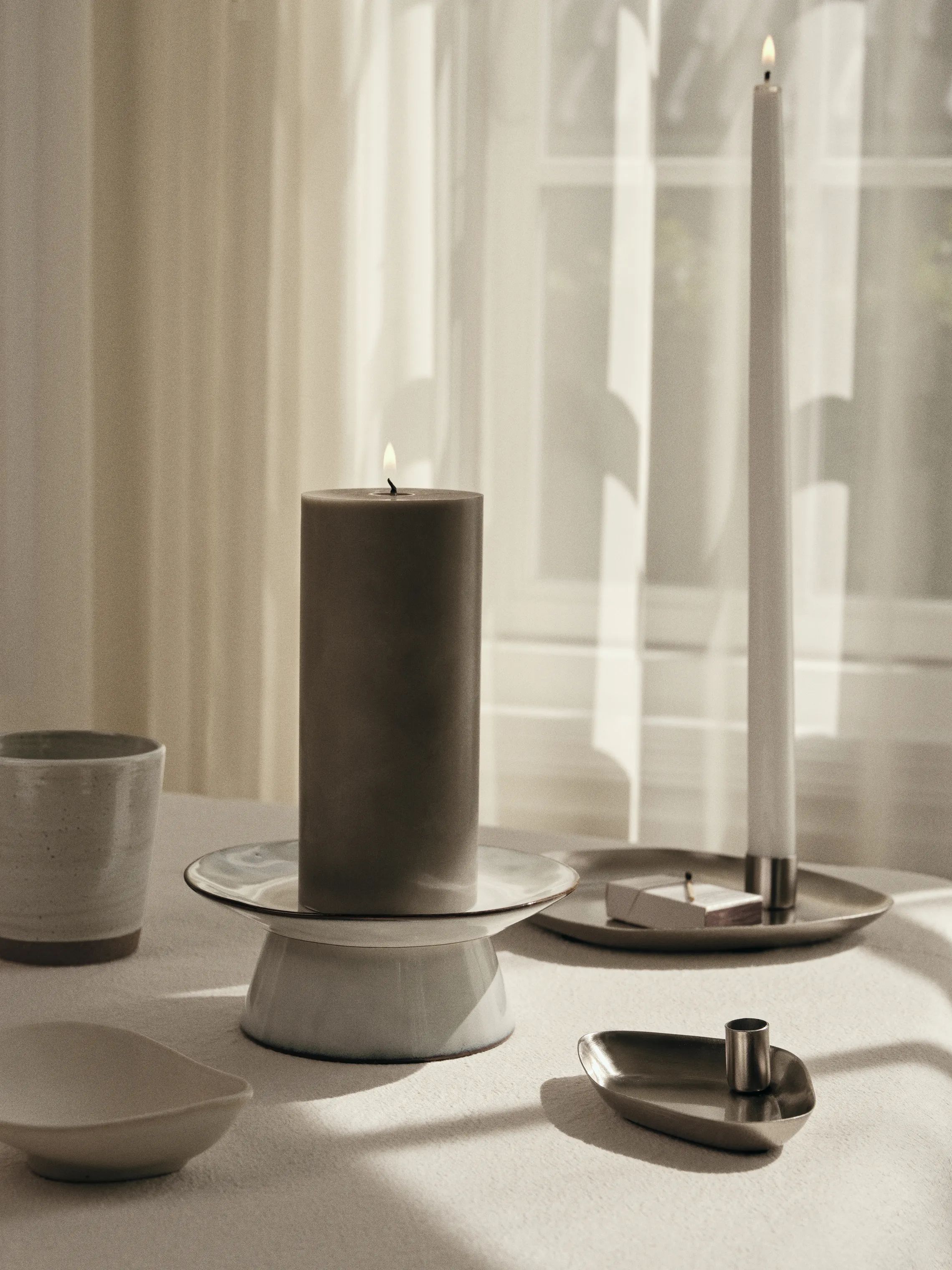 Broste Copenhagen Lagkagefade Nordic Sand Kagefad i Sand, 2