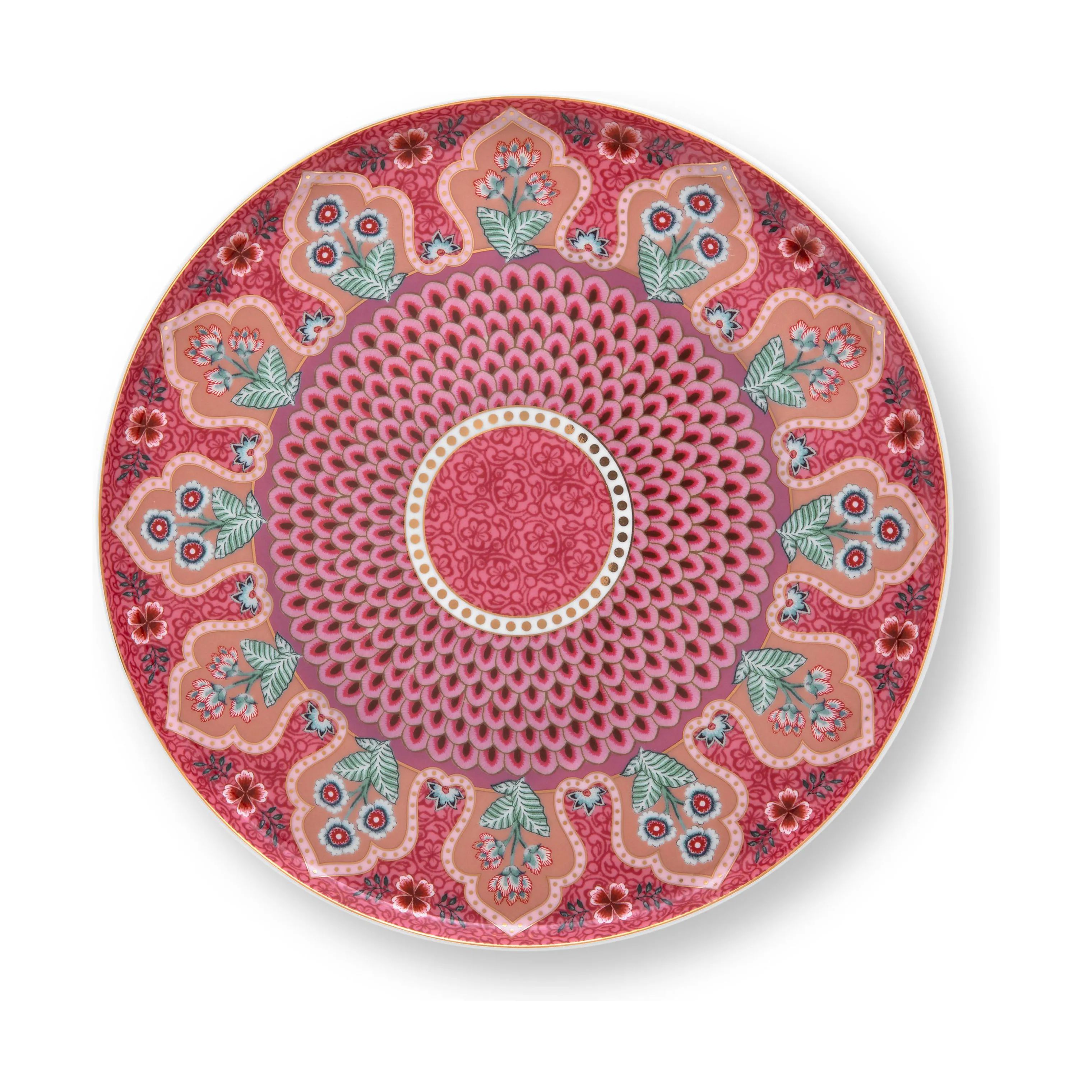 PIP Studio Lagkagefade Flower Festival Kageopsats i Pink, 3
