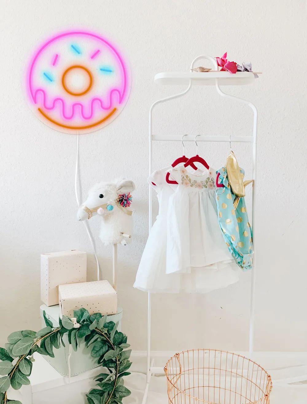 Candy Shock Væglamper Neon LED Lampe - Donut i Donut, 2