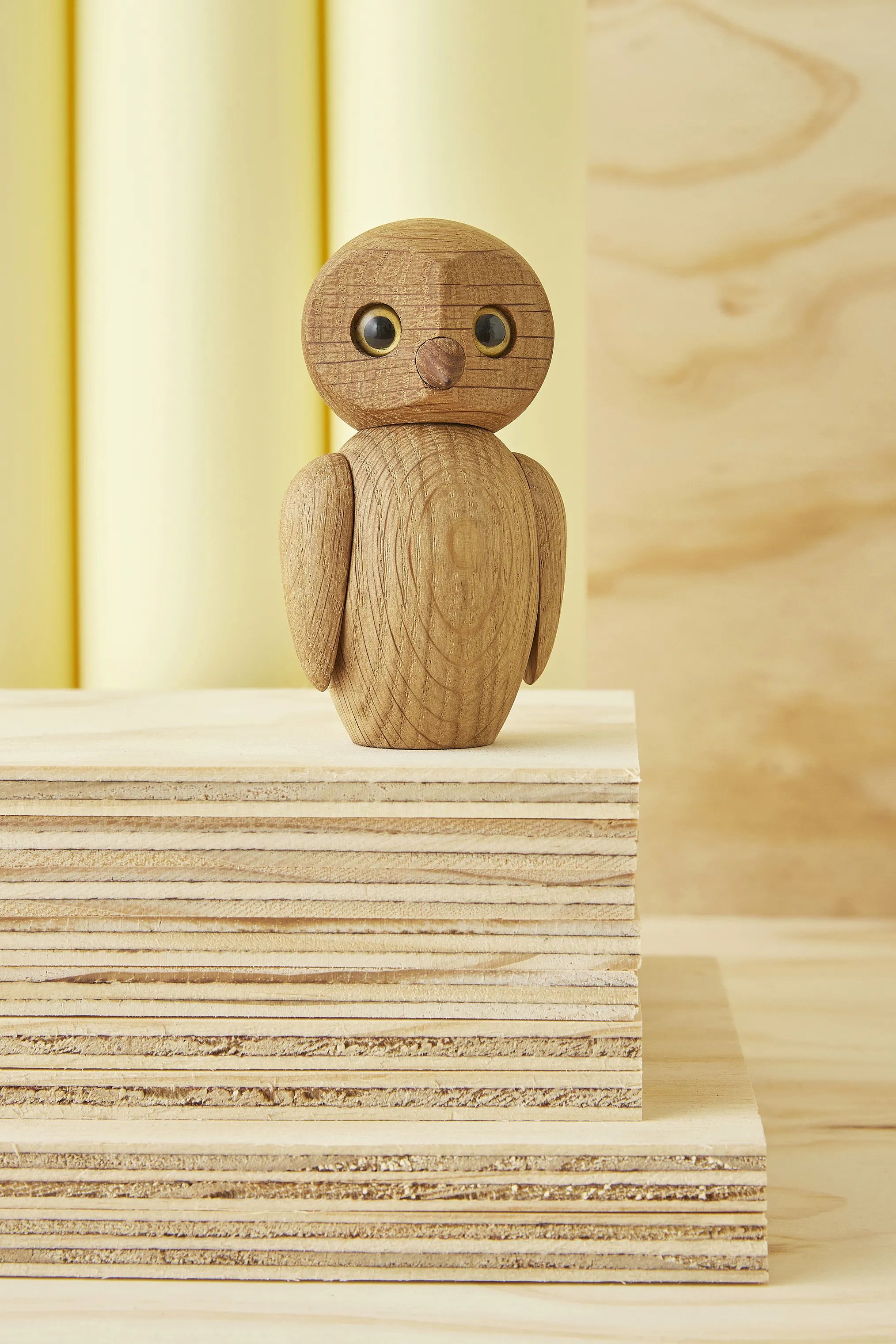 Spring Copenhagen Dyrefigurer Ugle - Clever i Natural, 2