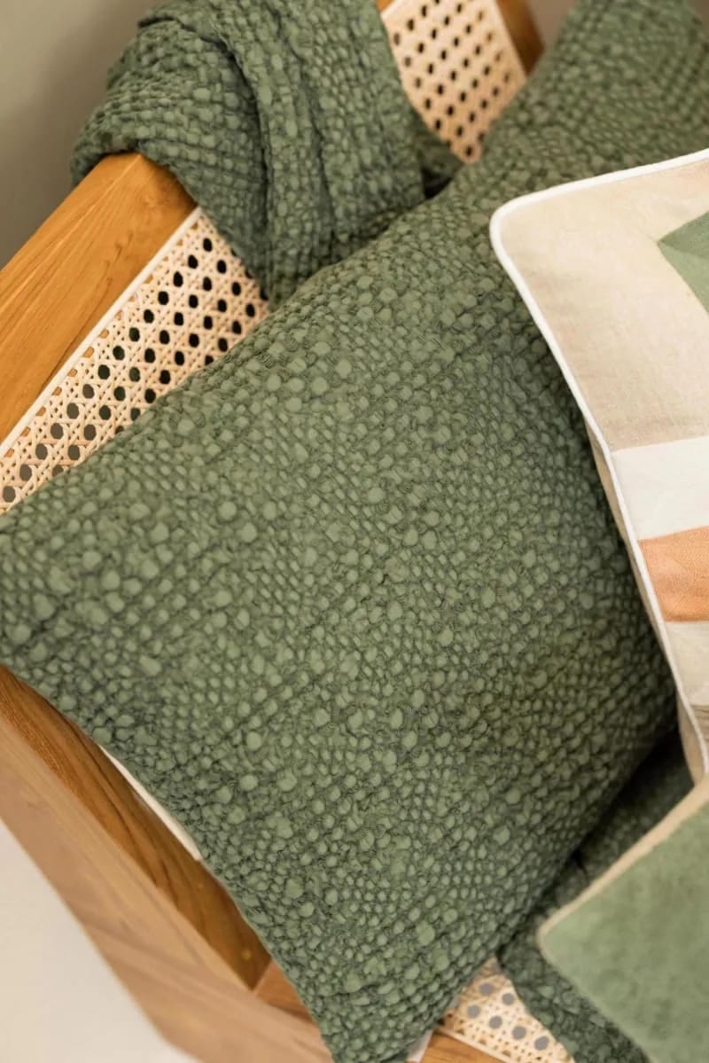 Vivaraise Plaider Tana Plaid i Olive, 3