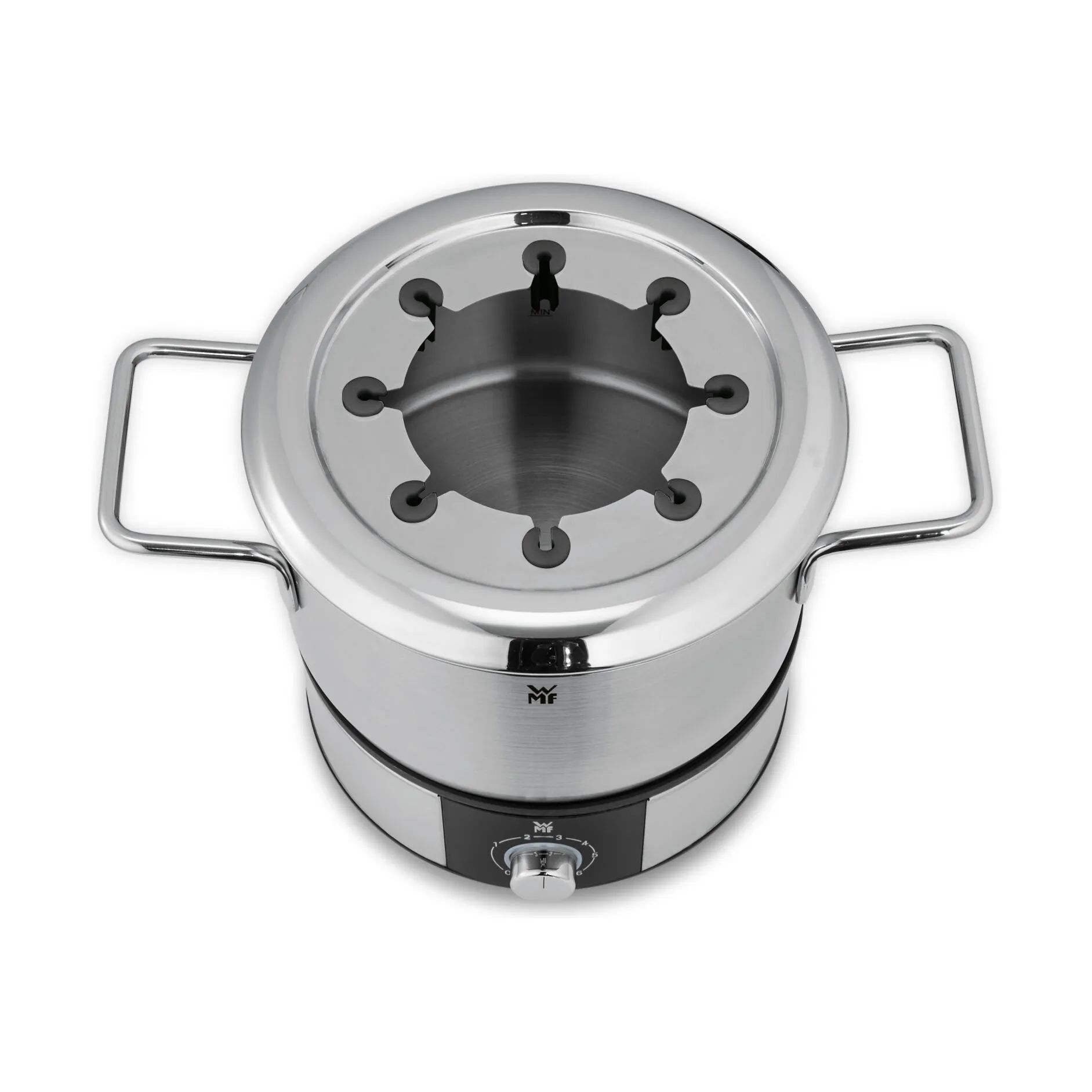 WMF Frituregryder Lono Fondue i Sølvfarvet / Sort, 4