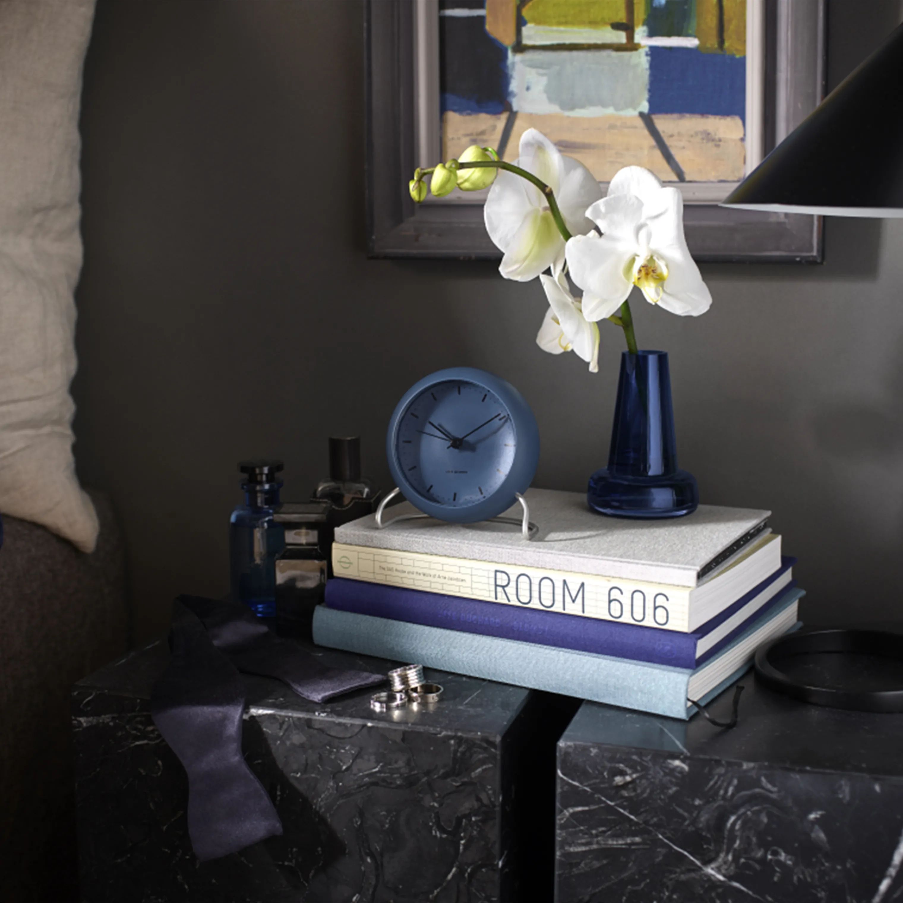 Arne Jacobsen Bordure City Hall Bordur i Stone blue, 3