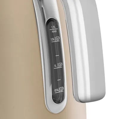 Smeg Elkedler 50's Style Elkedel KLF03CHMEU i mat champagne, 1.7 L, 2