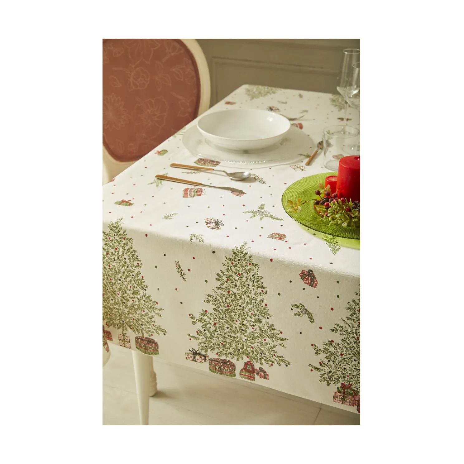 Atenas Duge Tree Voksdug i B150 x L250 cm, 4
