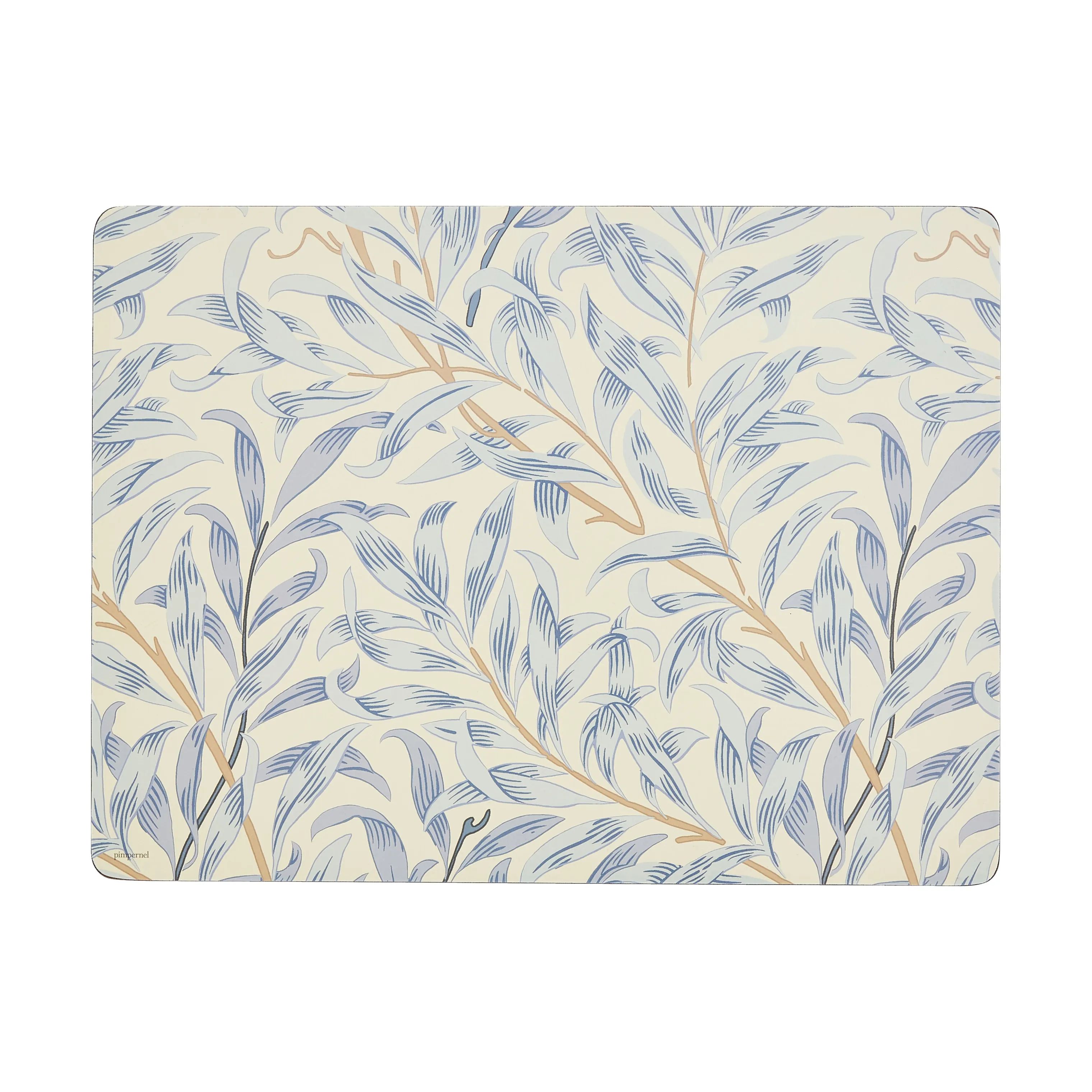 Pimpernel Dækkeservietter Morris & Co Dækkeservietter - 4 stk. i Beige/blå, 3