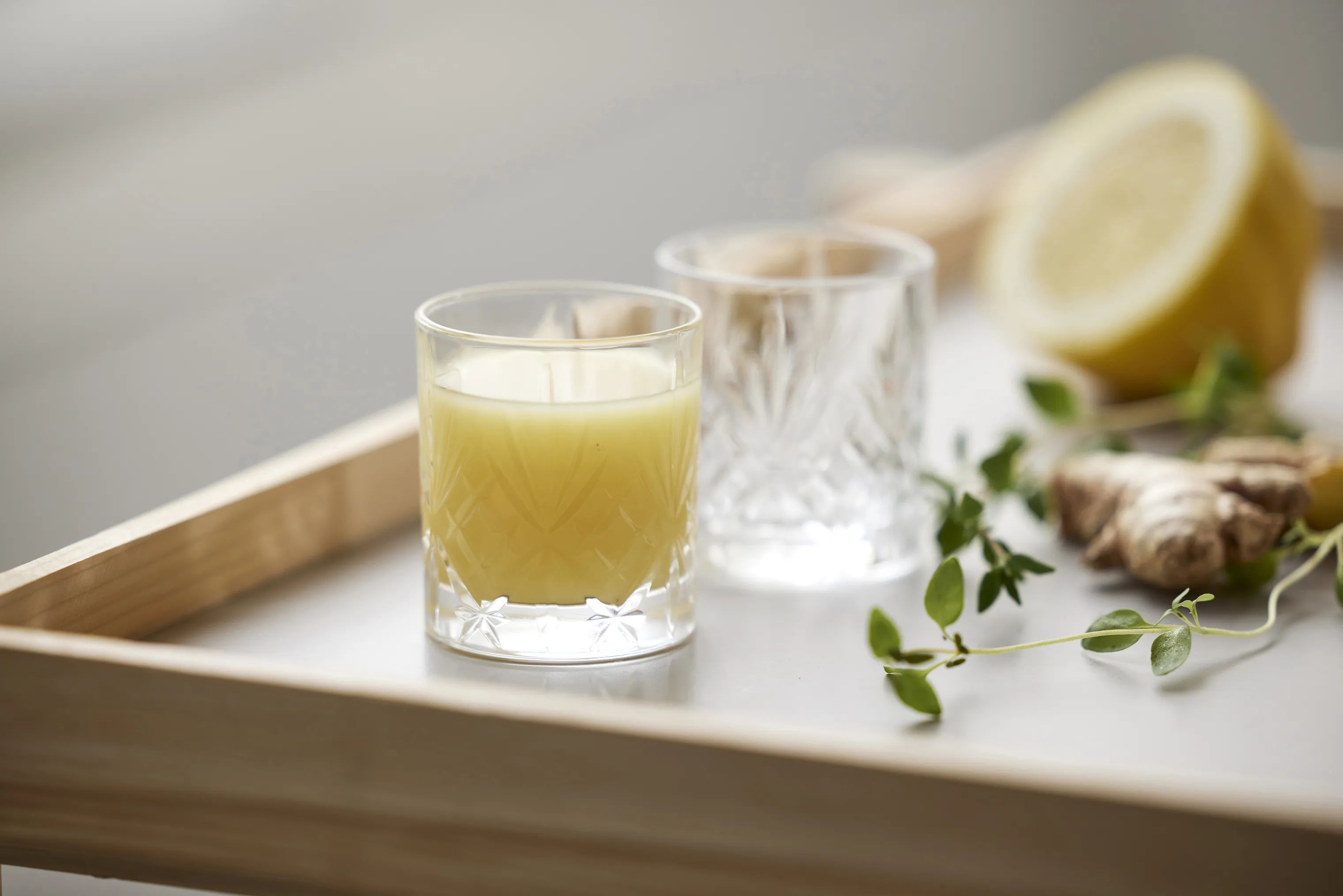Lyngby Glas Snapseglas Melodia Shotglas - 6 stk. i Klar, 3