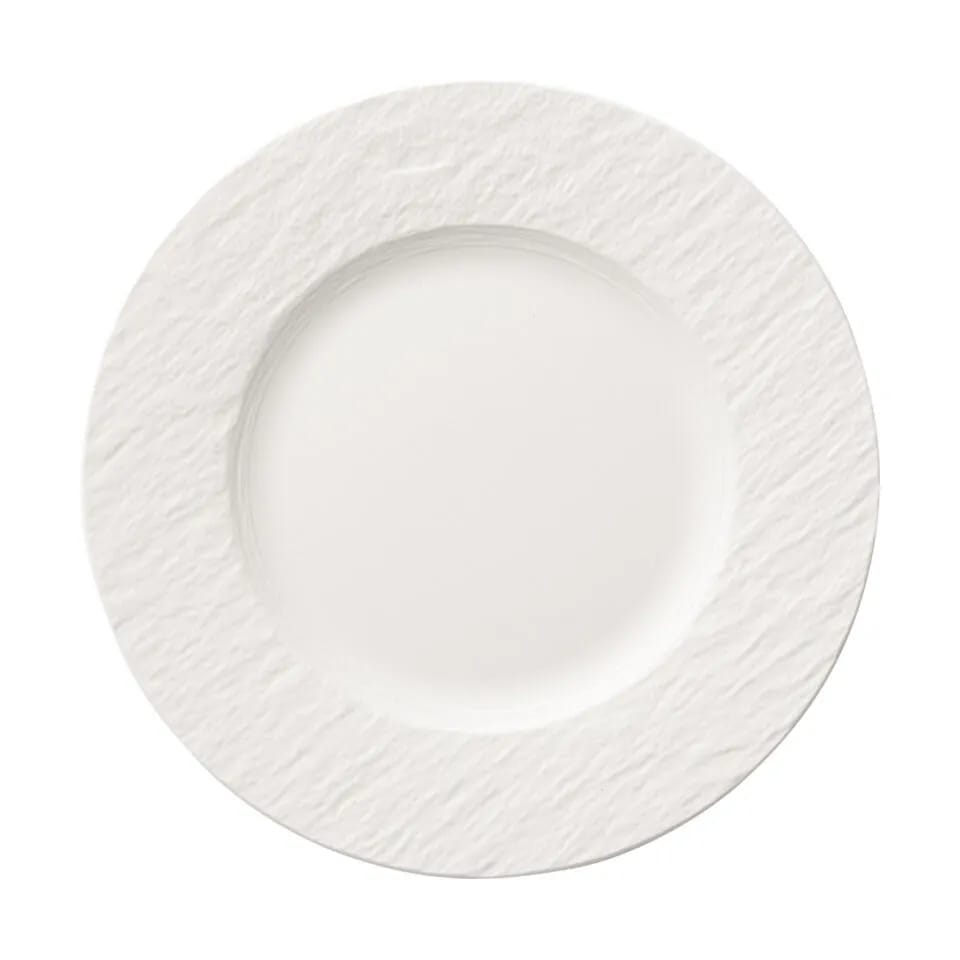 Villeroy & Boch Middagstallerkener Manufacture Rock blanc Tallerken i 21,7 cm, 1