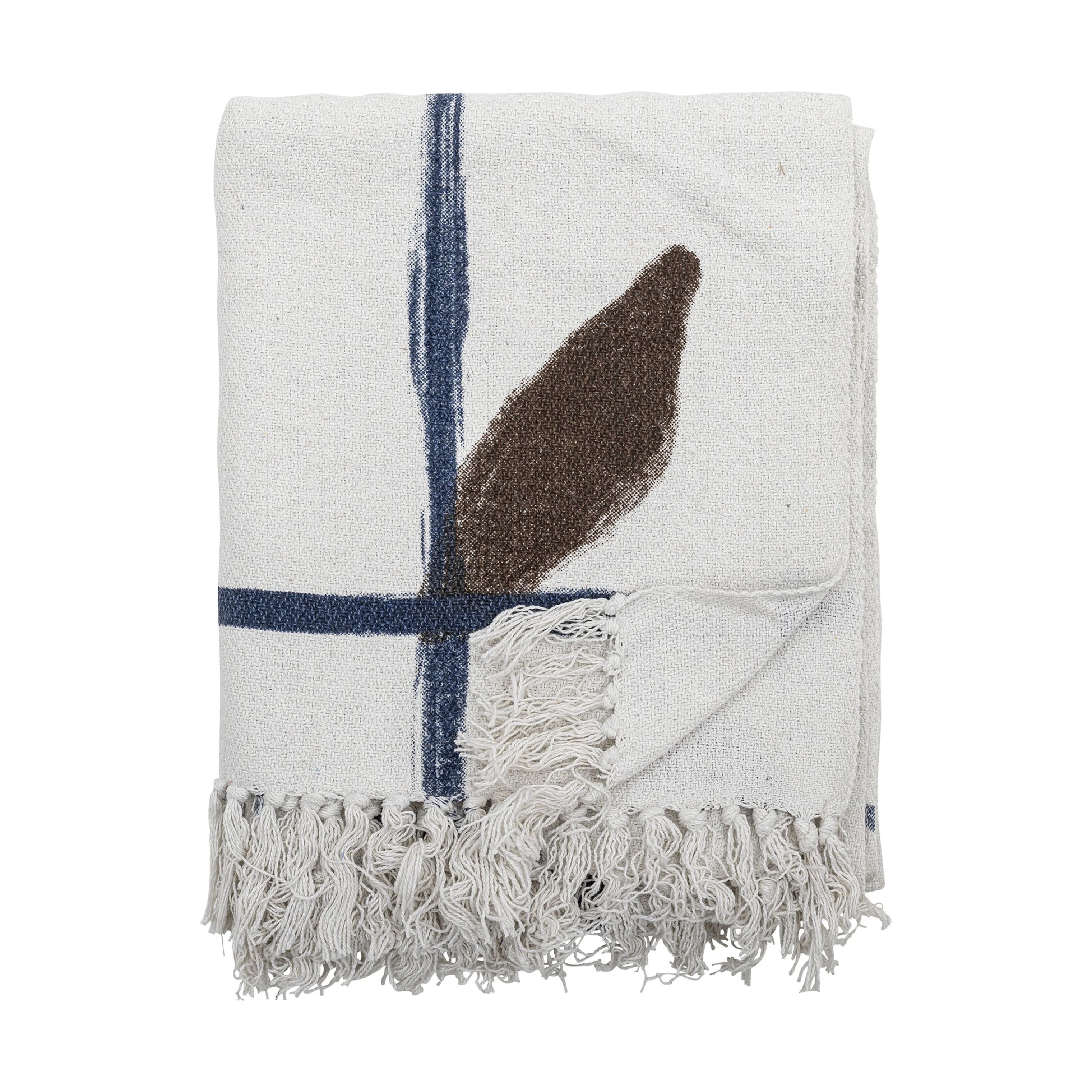 Bloomingville Plaider Imperia Plaid i Natur, 1