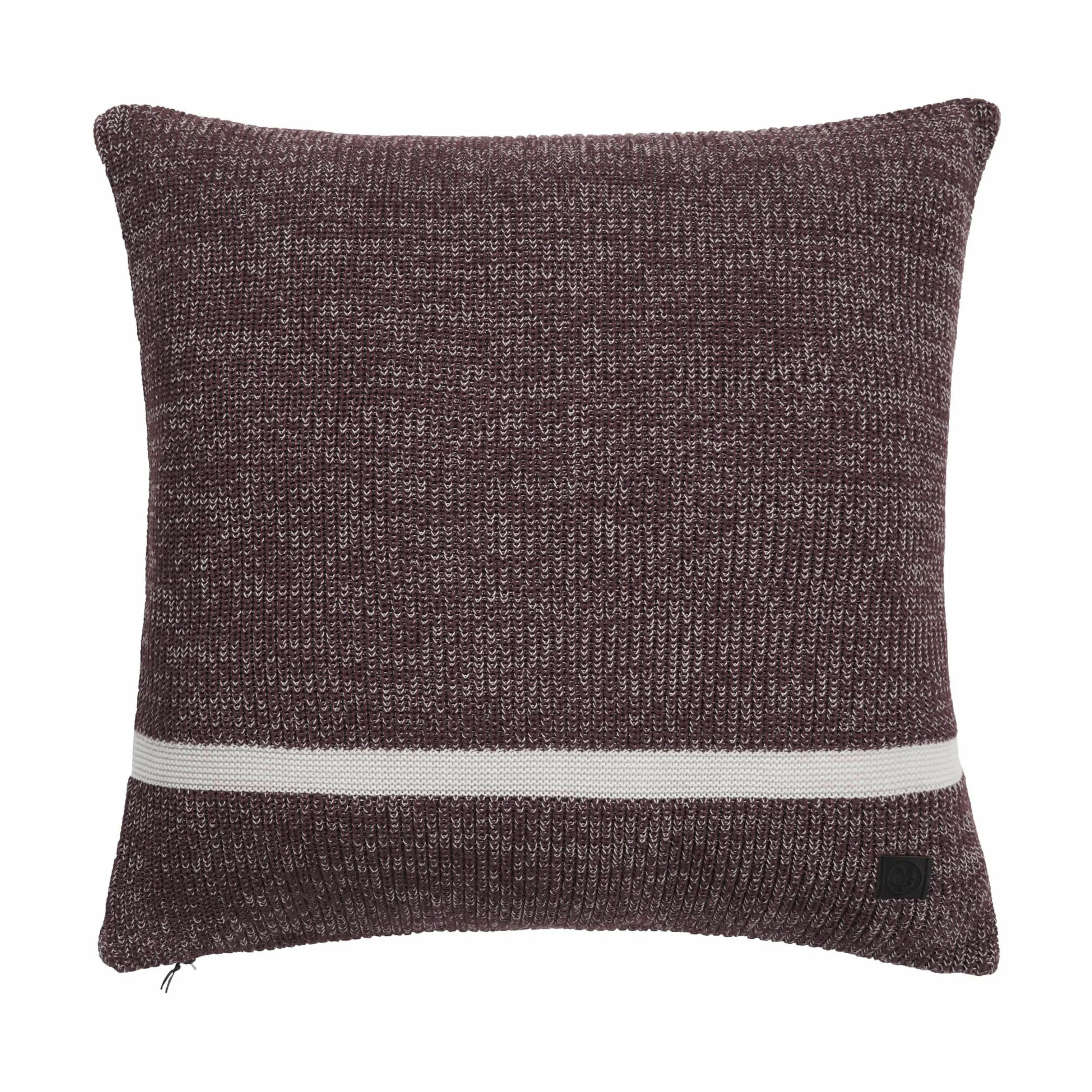 Marc O'Polo Pyntepuder Rivar Pude i Aubergine, H50 x B50 cm, 1