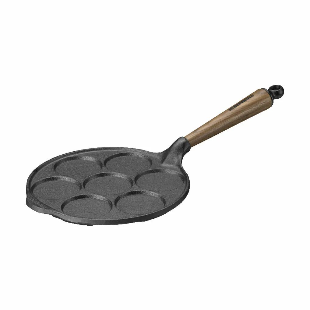 Skeppshult Pandekagepander Walnut Valnød Blinispande i 23 cm, 2