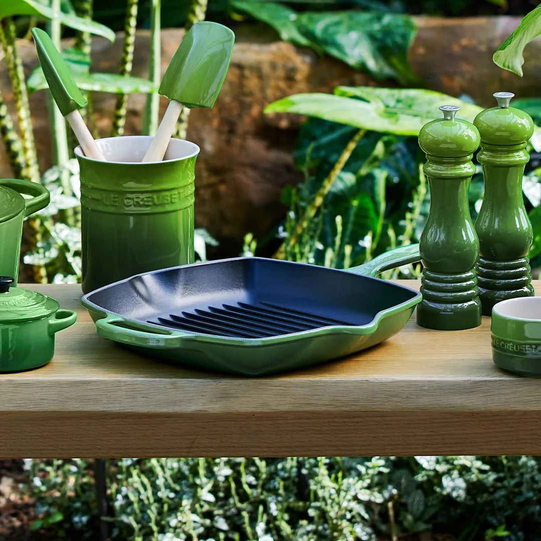 Le Creuset Krukker til køkkenredskaber Redskabskrukke i Grøn, 1.1 L, 4