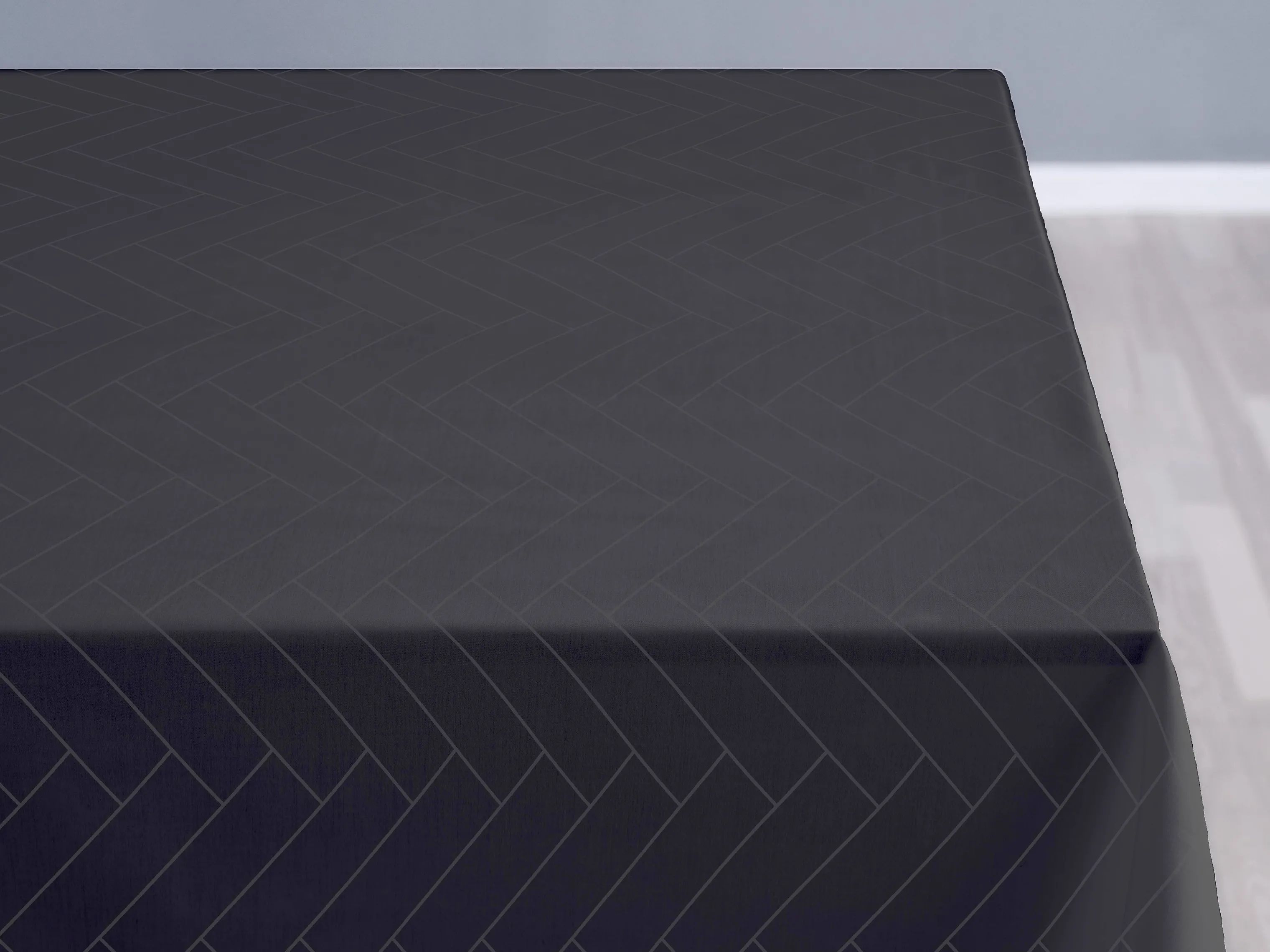 Södahl Duge Tiles Damask Dug i Ash, B140 x L220 cm, 1