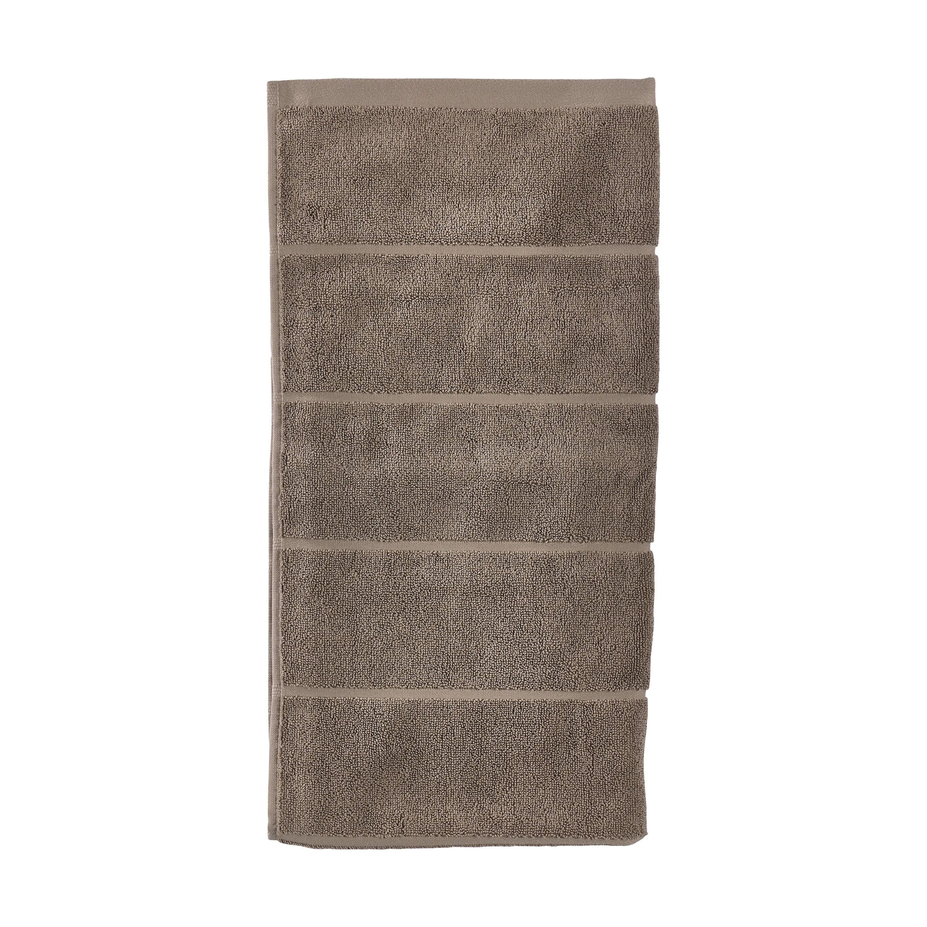 Zone Håndklæder Sauna Håndklæde i Taupe, B50 x L100 cm, 1