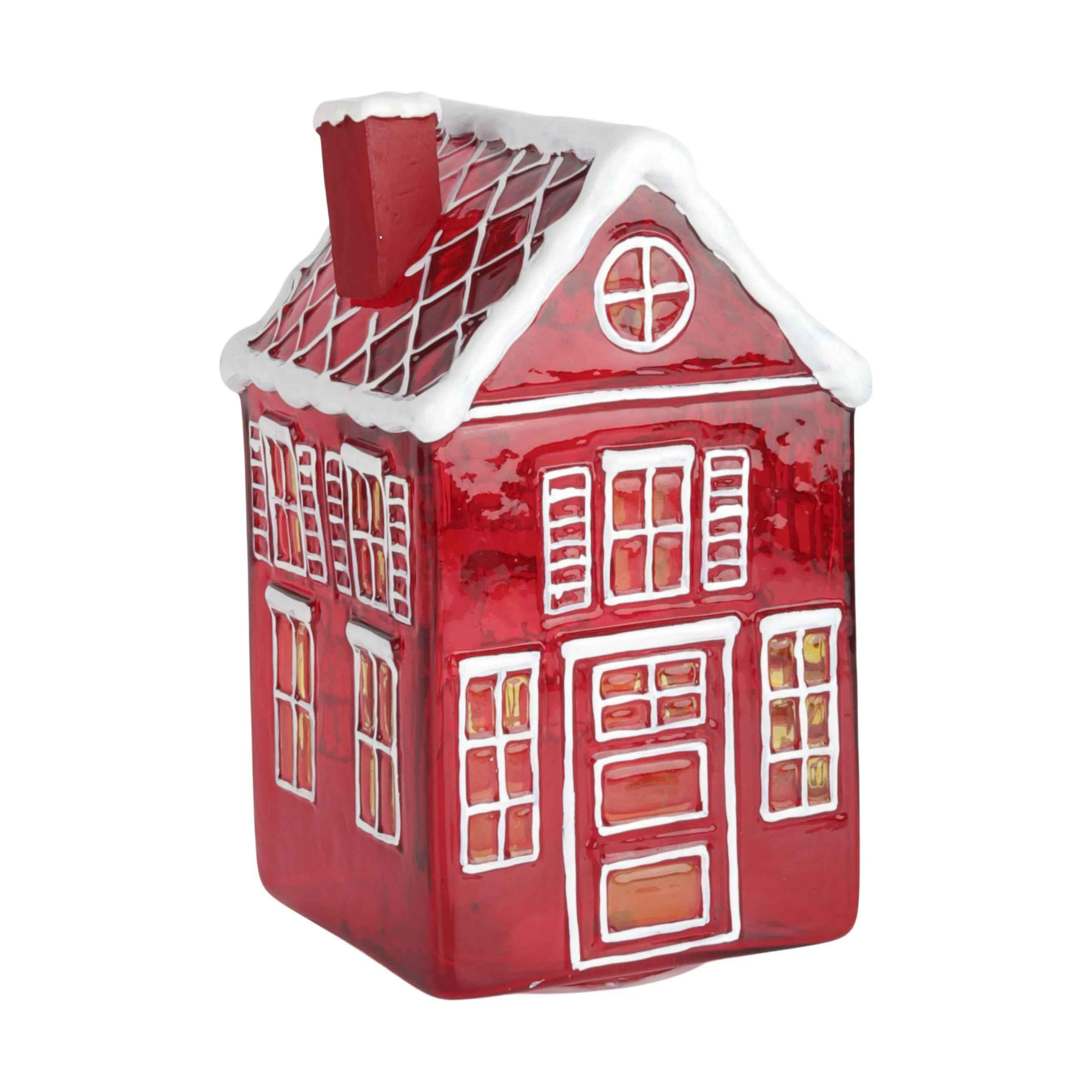 Casa Christmas Lysdekoration LED Lyshus i 21 cm, 3