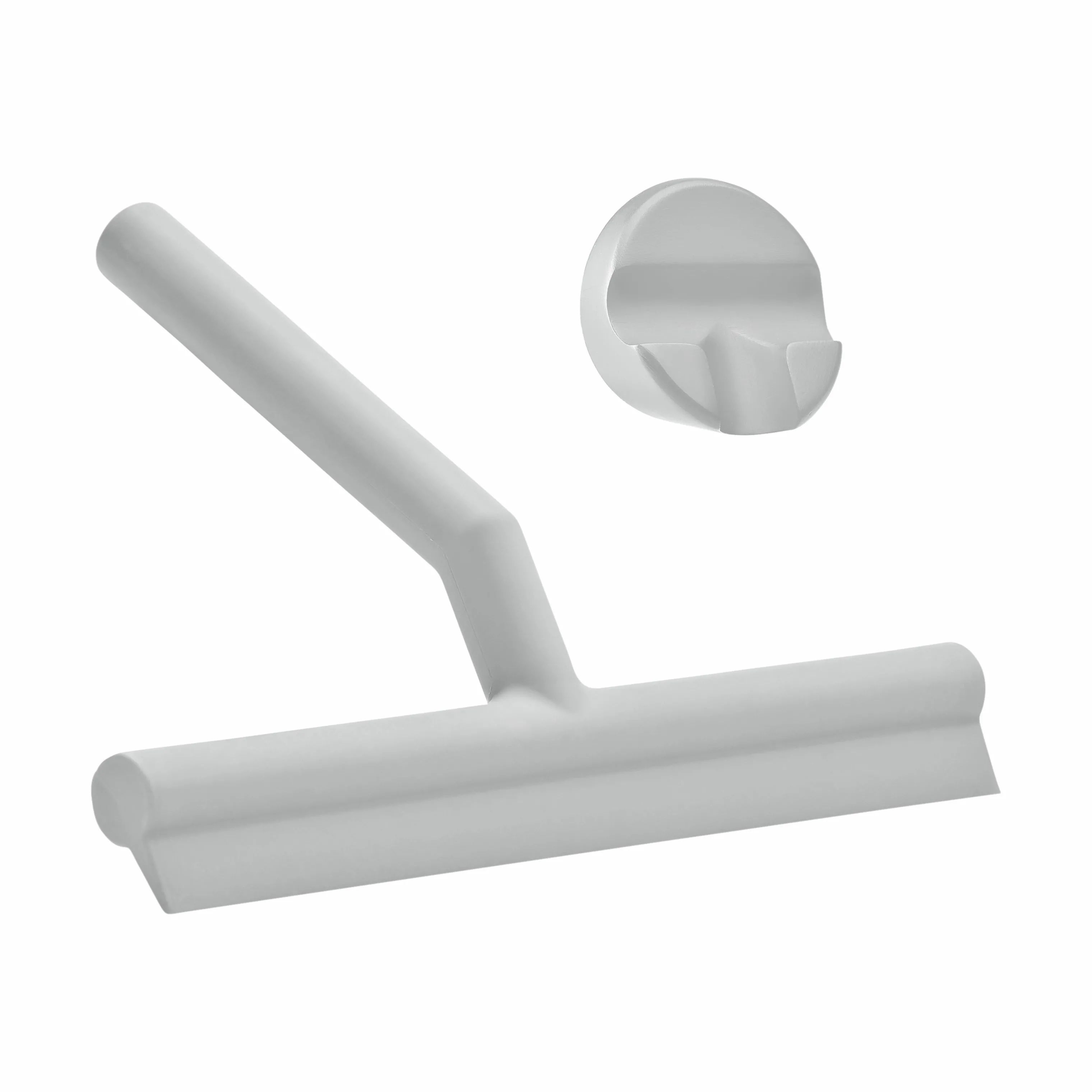 Zone Tilbehør til bad Skraber m. holder i Soft Grey, 1