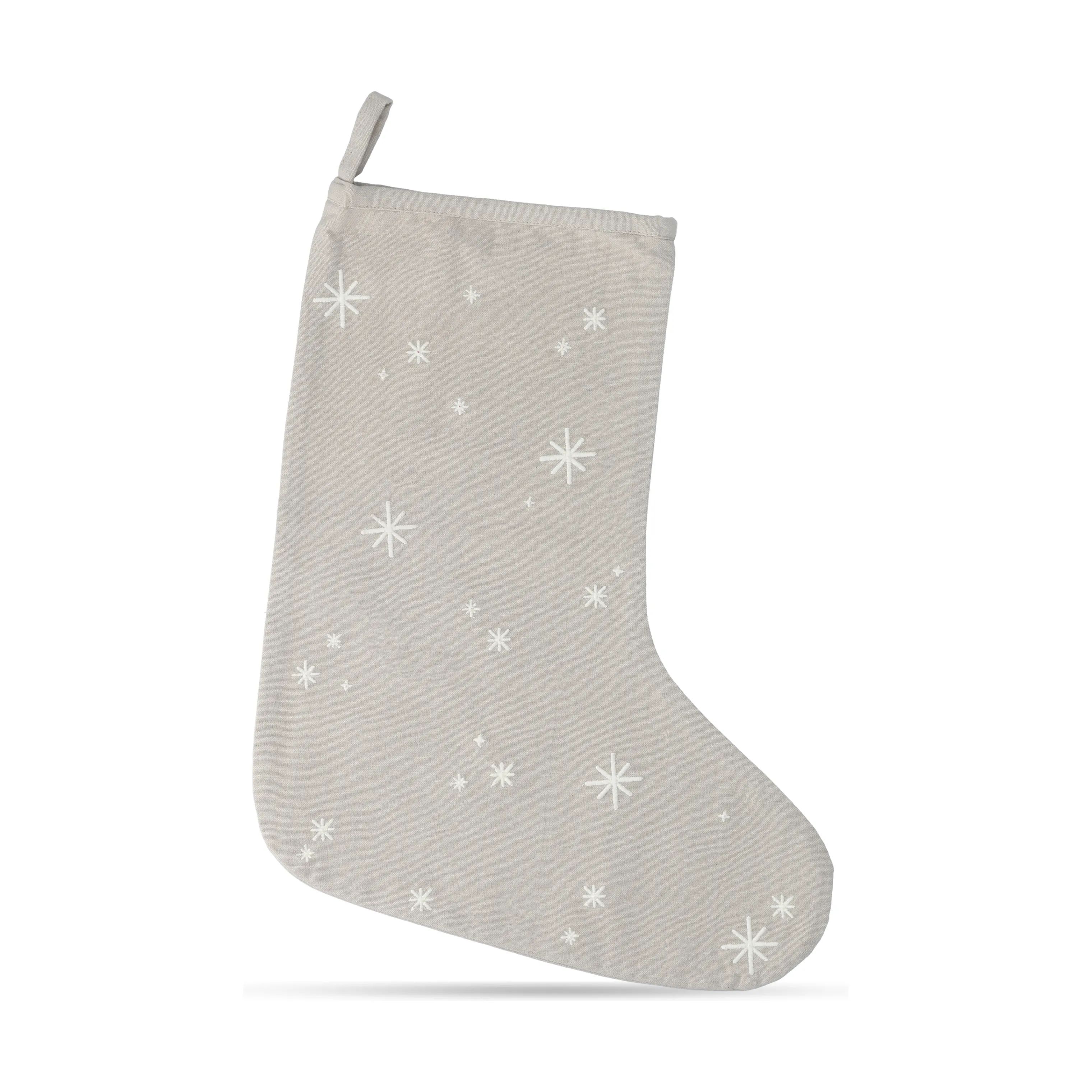 Juna Øvrigt julepynt Christmas Fable Julestrømpe i Beige, 1
